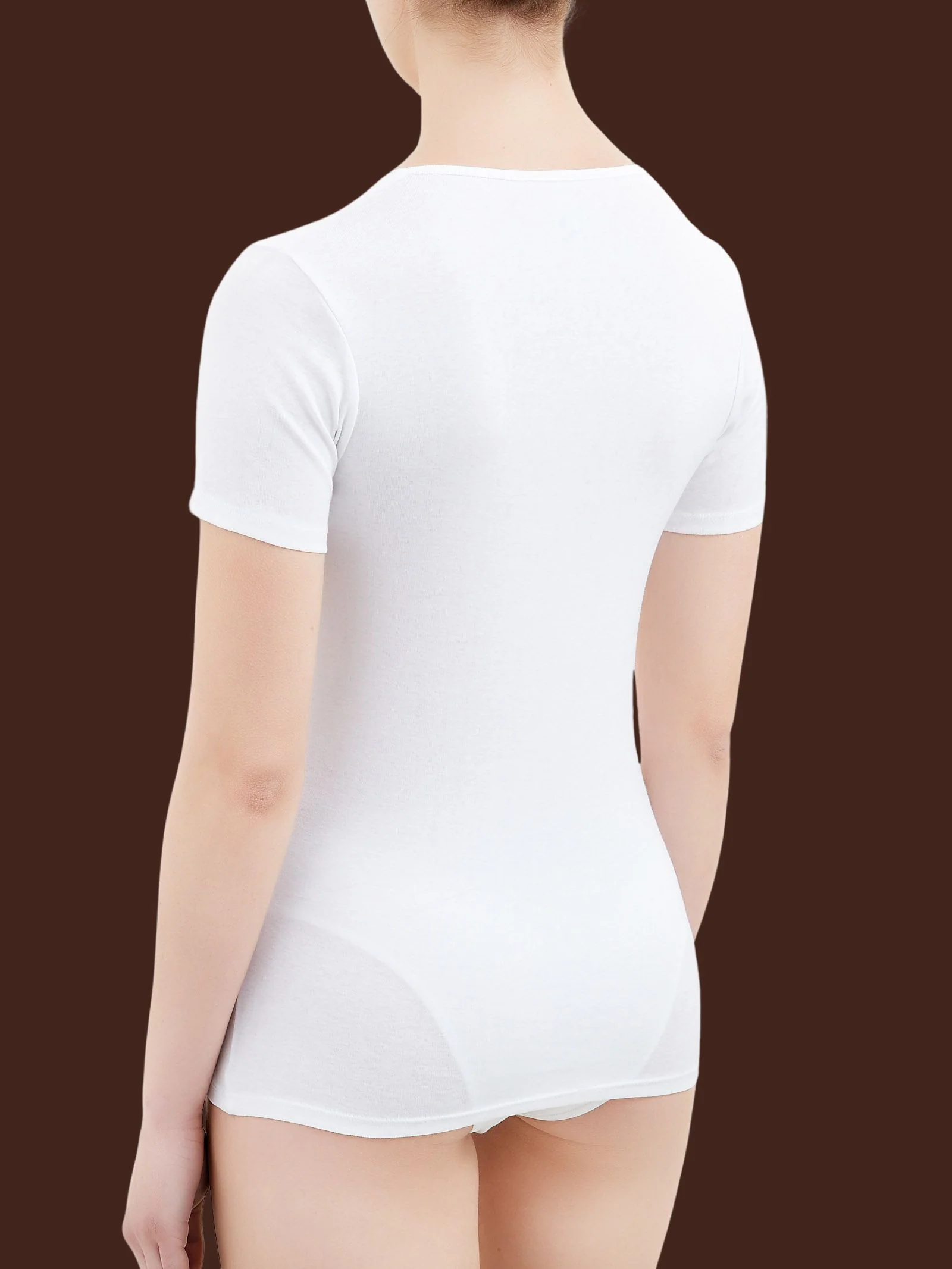 100% Cotone - Maglietta in cotone - White - Image 3
