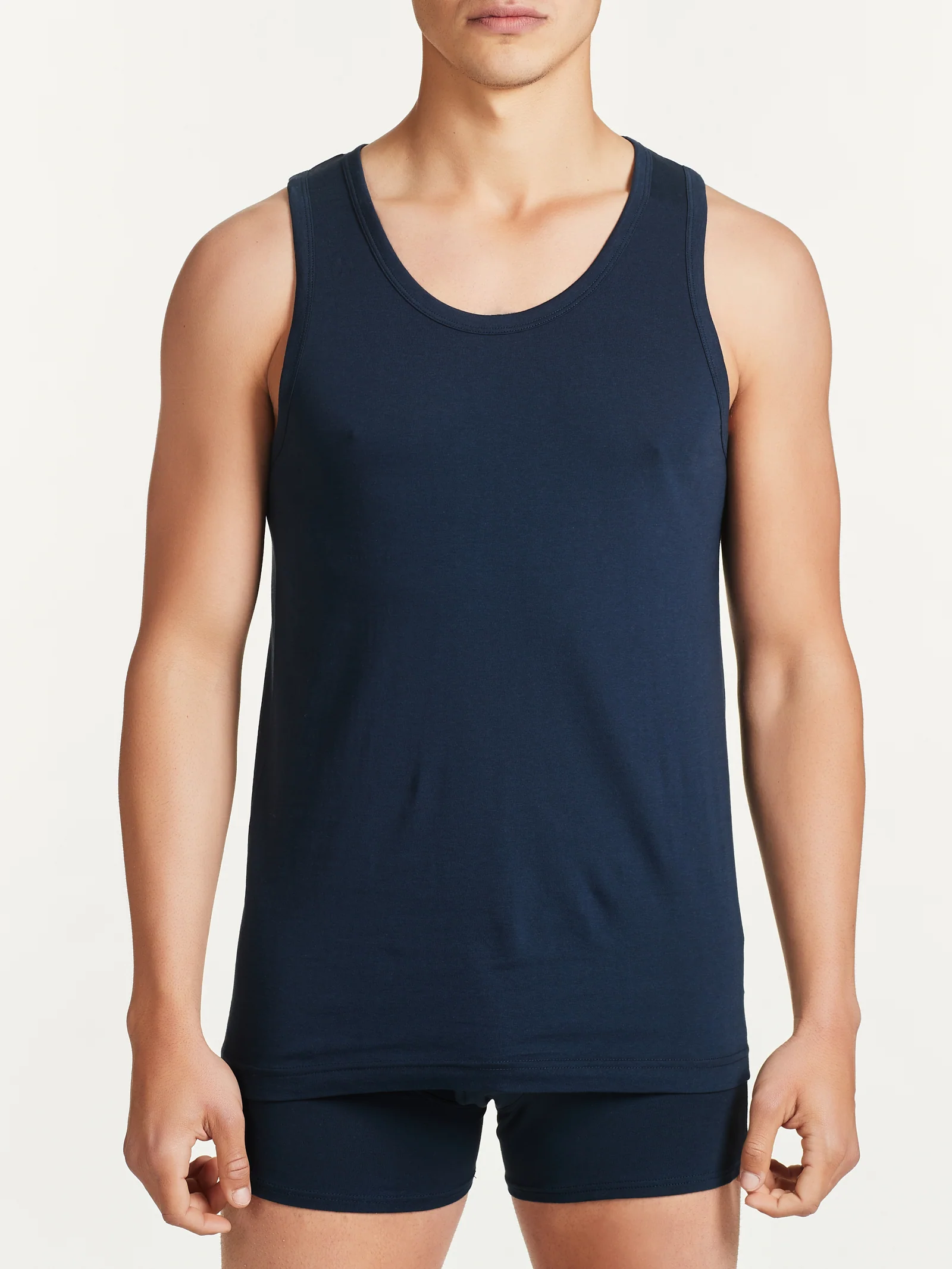 100% Cotton - Canottiera in cotone  - Bleu Bipack - Image 2