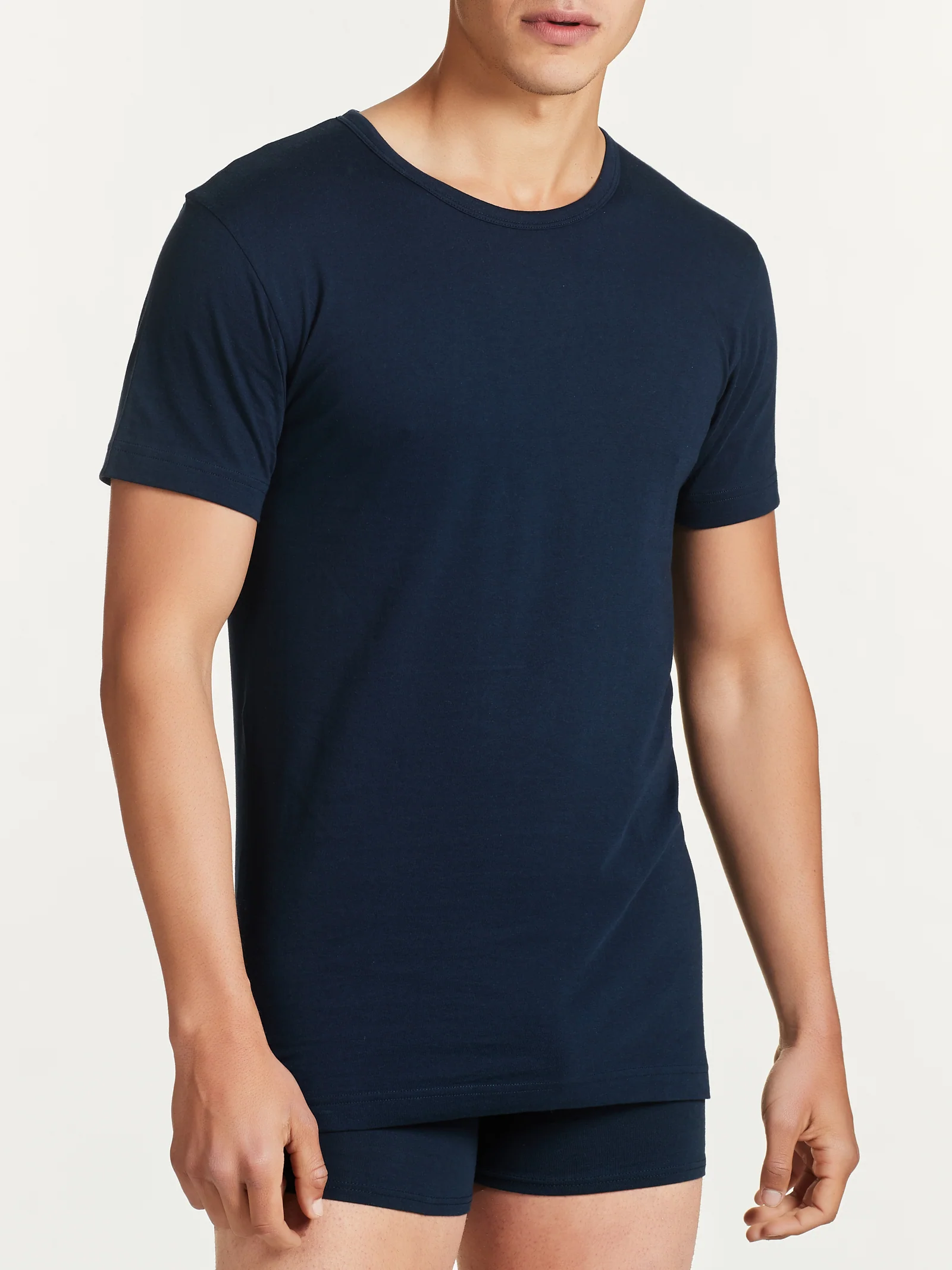 100% Cotton - Maglietta girocollo in cotone - Bleu Bipack - Image 2