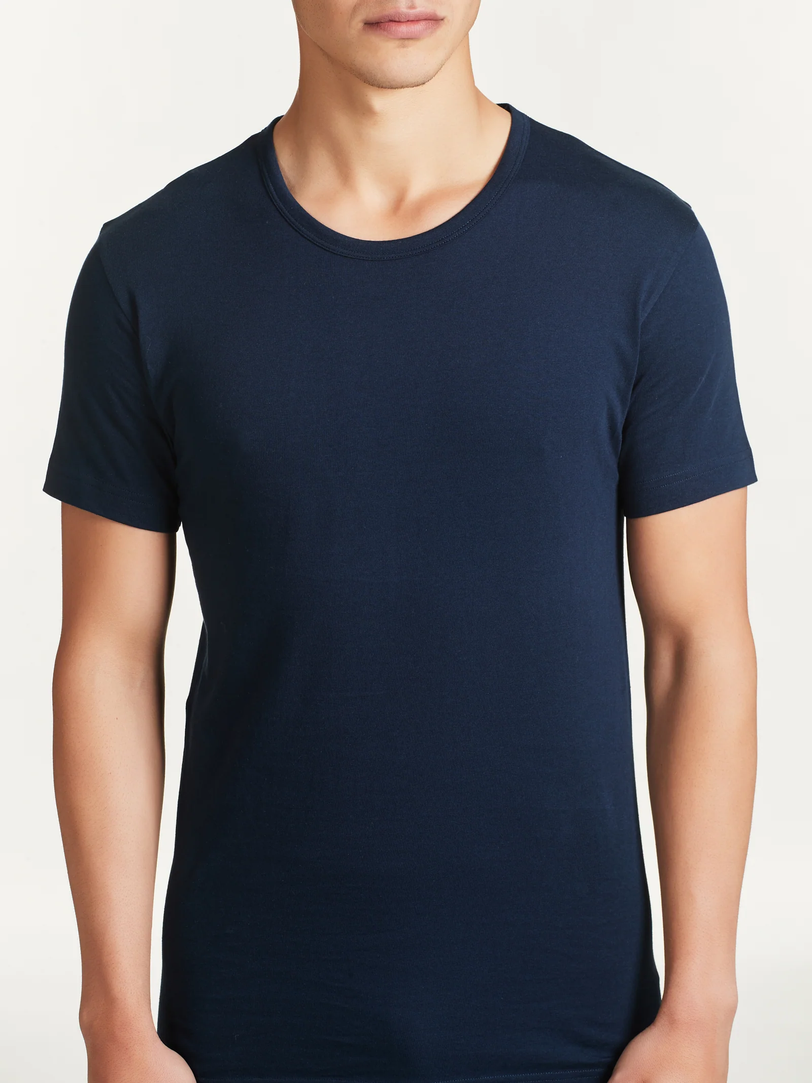 100% Cotton - Maglietta girocollo in cotone - Bleu Bipack - Image 3
