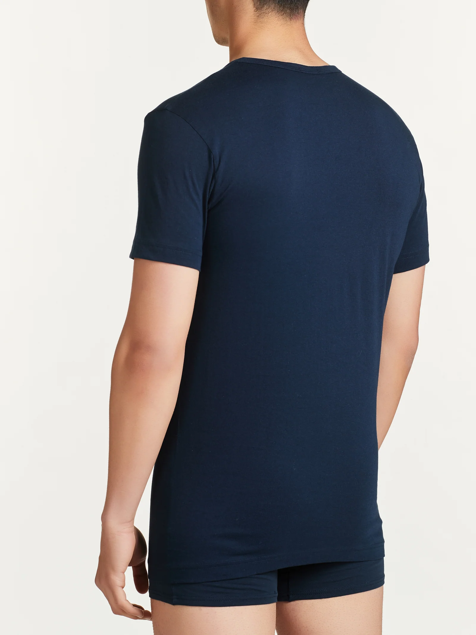100% Cotton - Maglietta girocollo in cotone - Bleu Bipack - Image 4