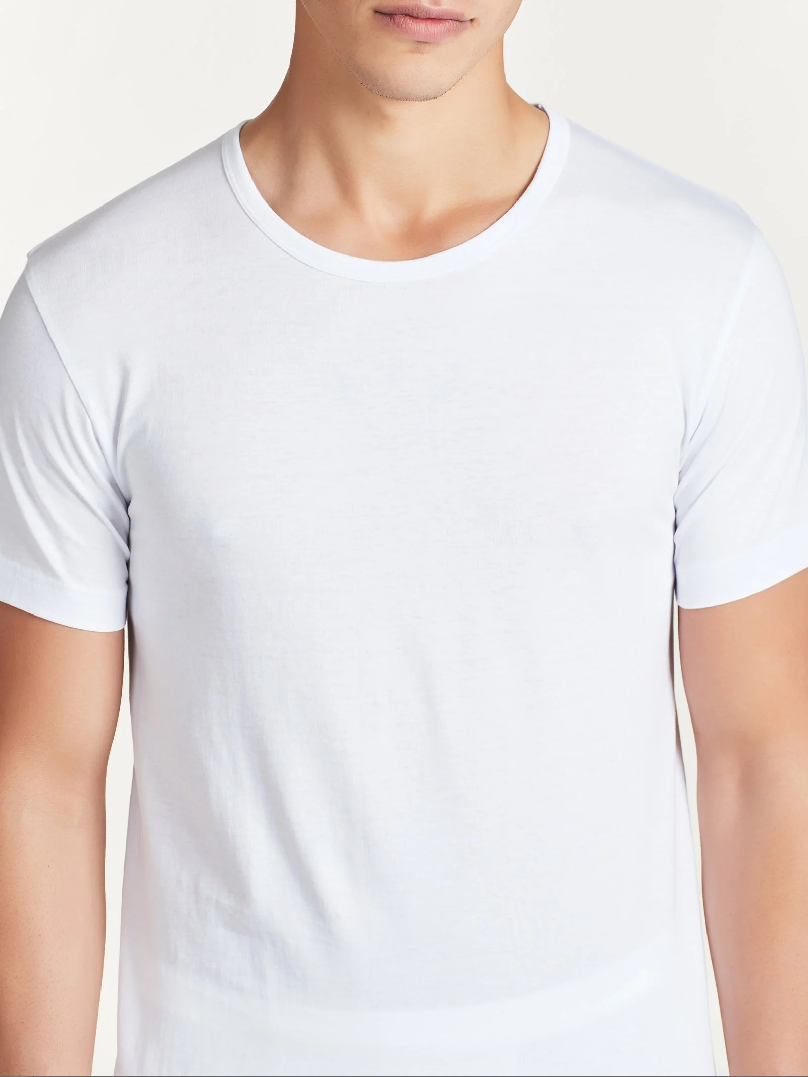 100% Cotton - Maglietta girocollo in cotone  - Argento Bipack - Image 4