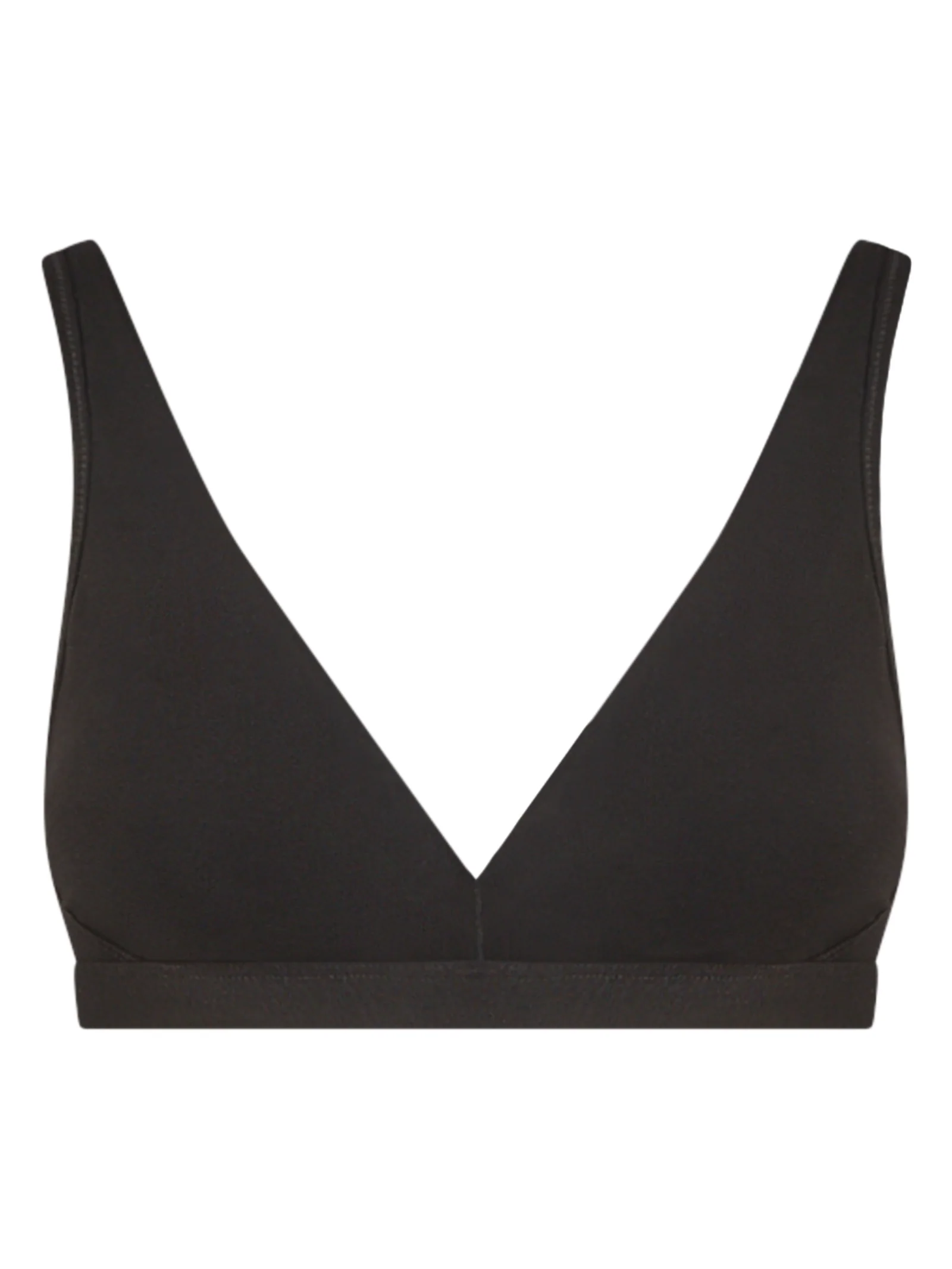 beYOUtiful Bralette - Reggiseno in cotone elasticizzato extra fine - Nero