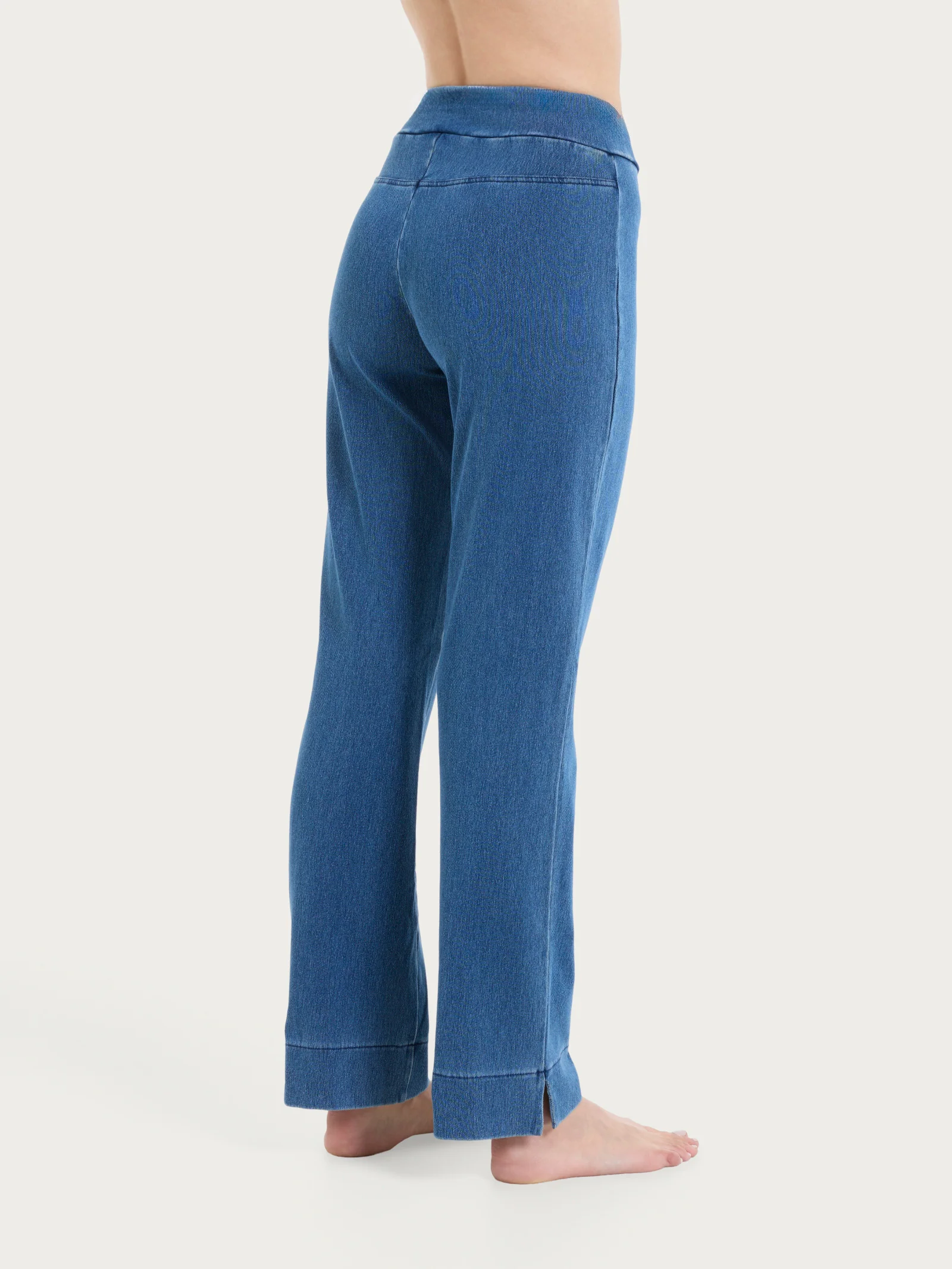 beYOUtiful Homewear – Leggings a gamba dritta in maglia denim - Jeans - Image 2