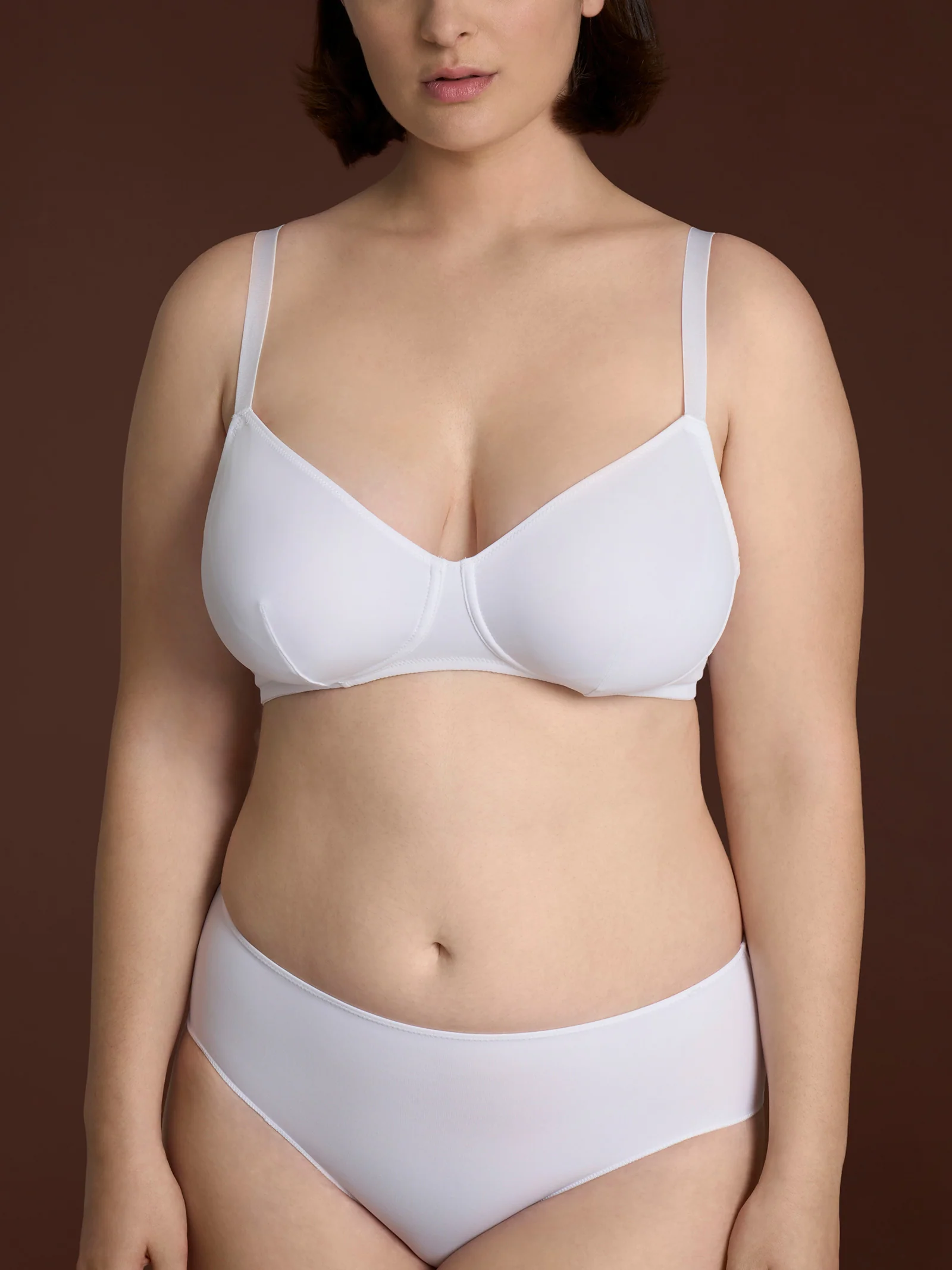 beYOUtiful - Reggiseno senza ferretto in Microfibra Compact - B.co Bipack - Image 3