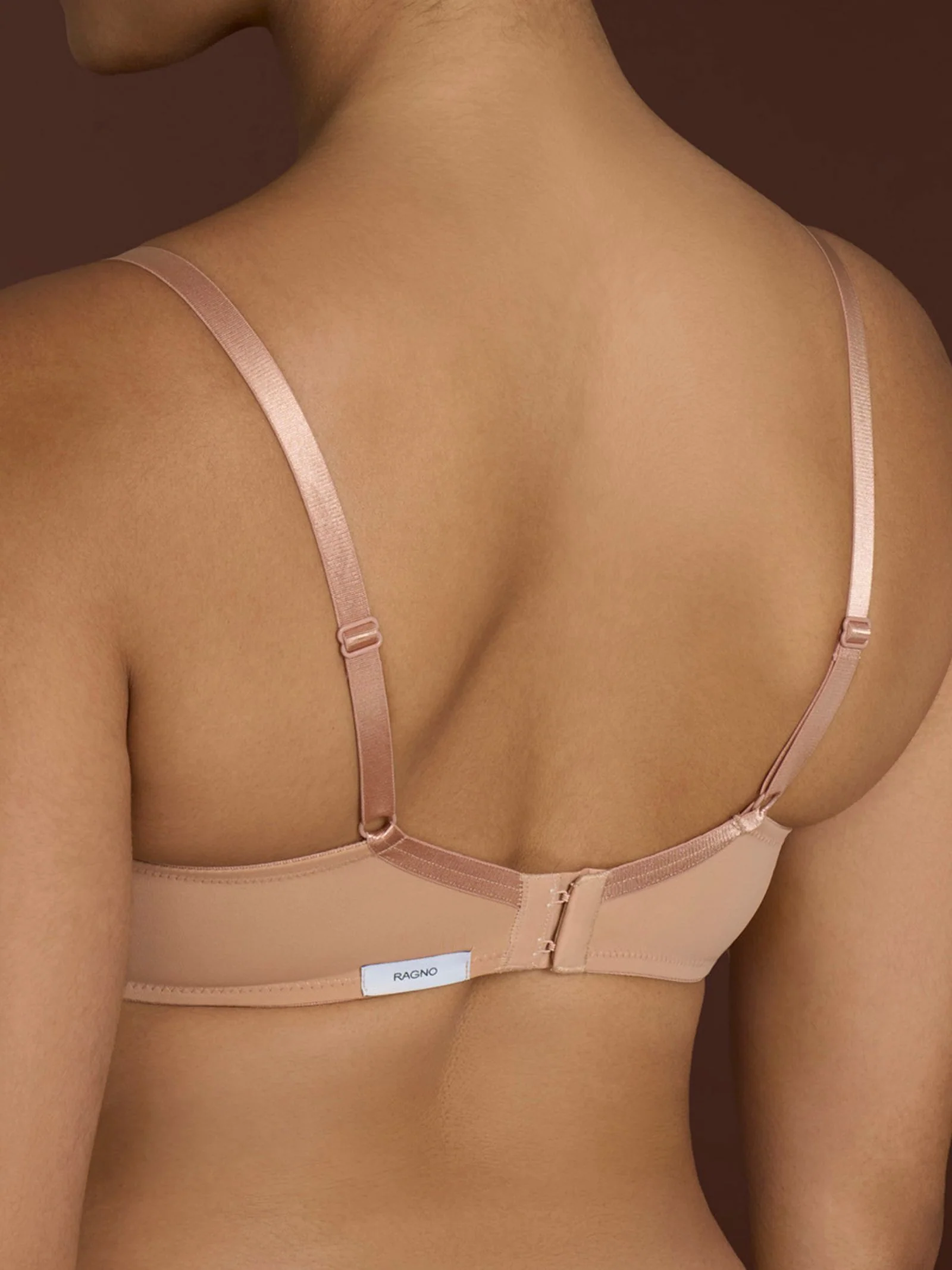 beYOUtiful - Reggiseno senza ferretto in Microfibra Compact - Nougat Bipack - Image 2