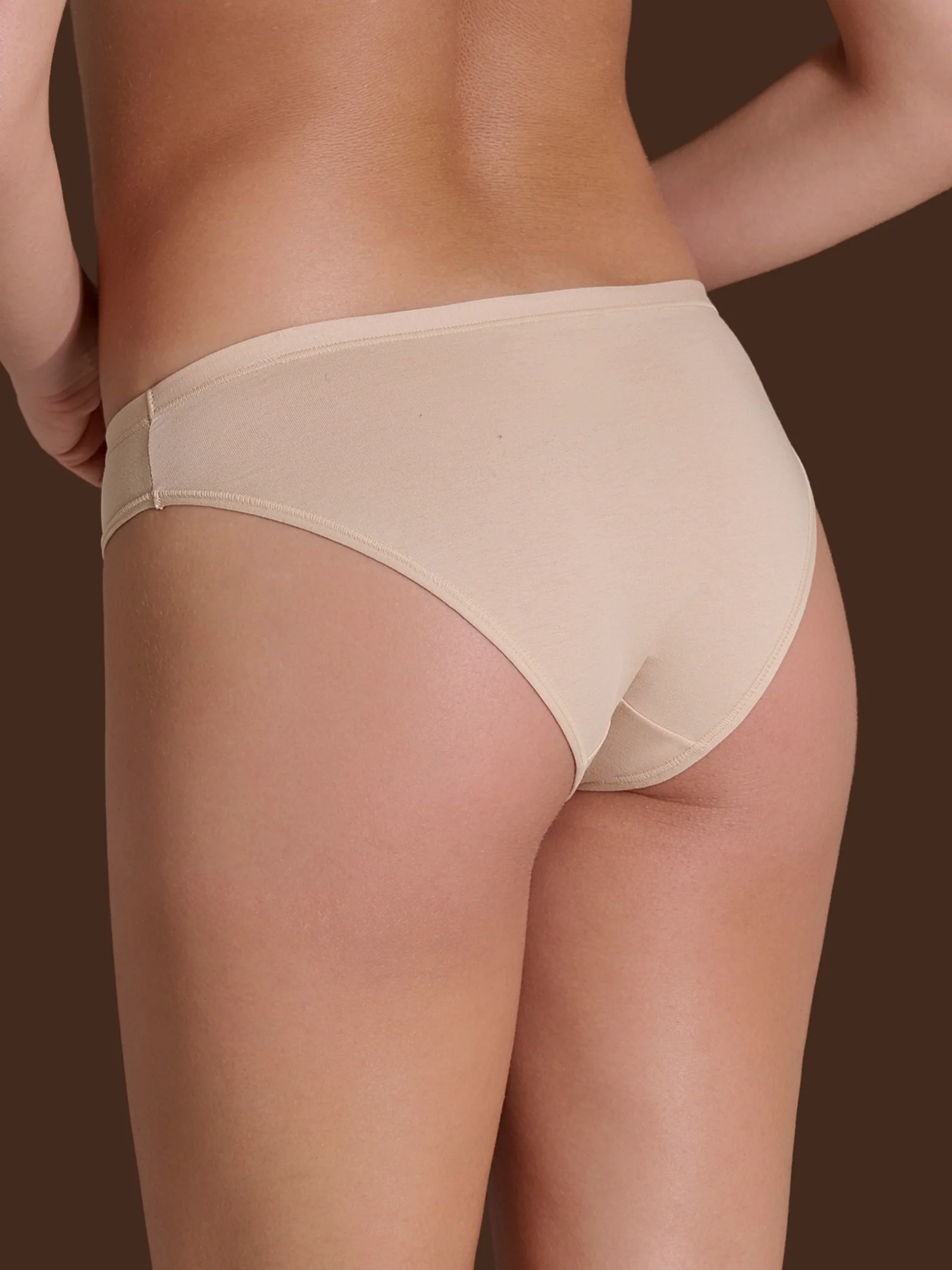 beYOUtiful - Slip in cotone elasticizzato extra fine - Smoke Gray Bipack - Image 2