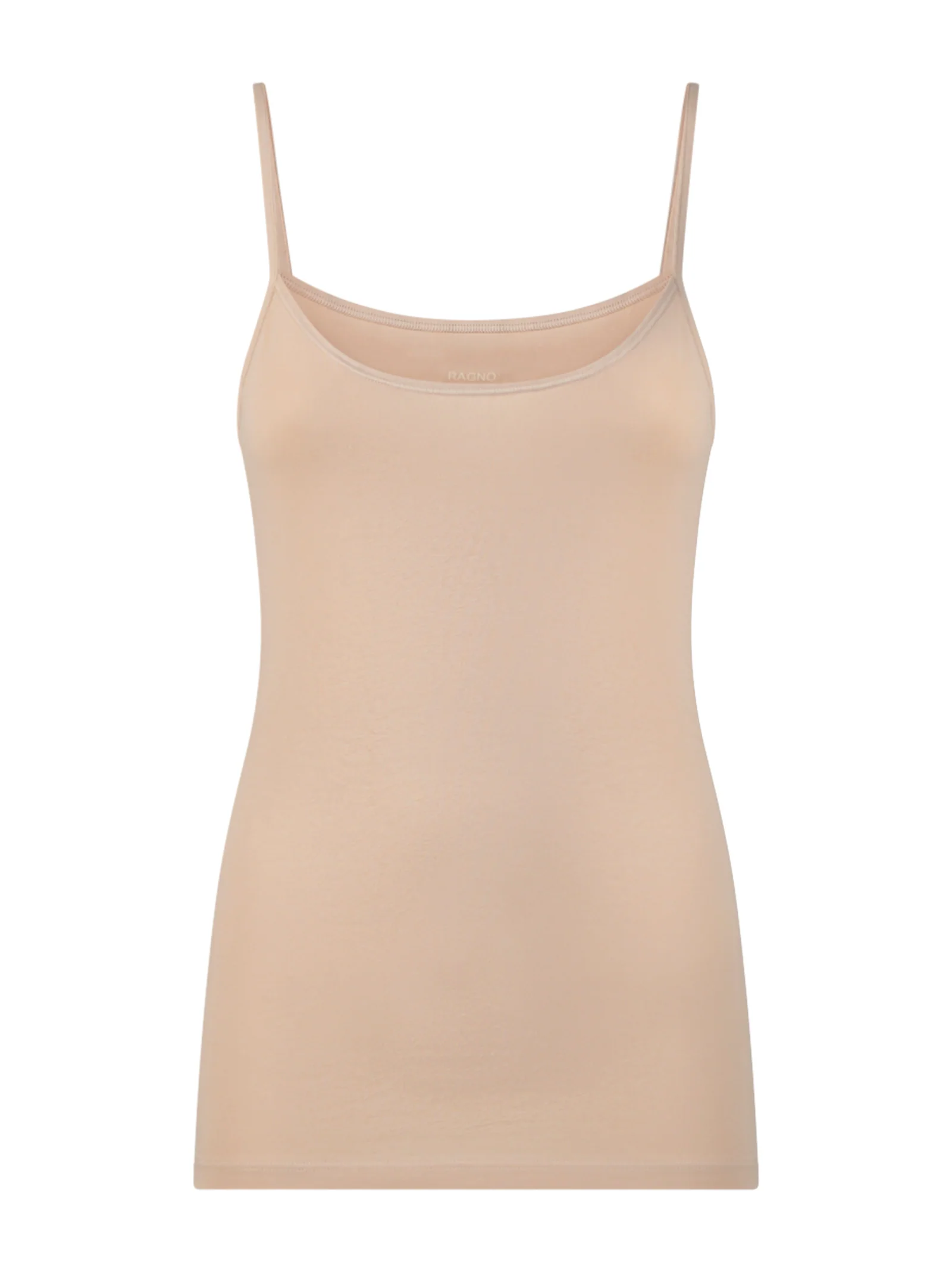 beYOUtiful - Top in cotone elasticizzato extra fine - Smoke Gray