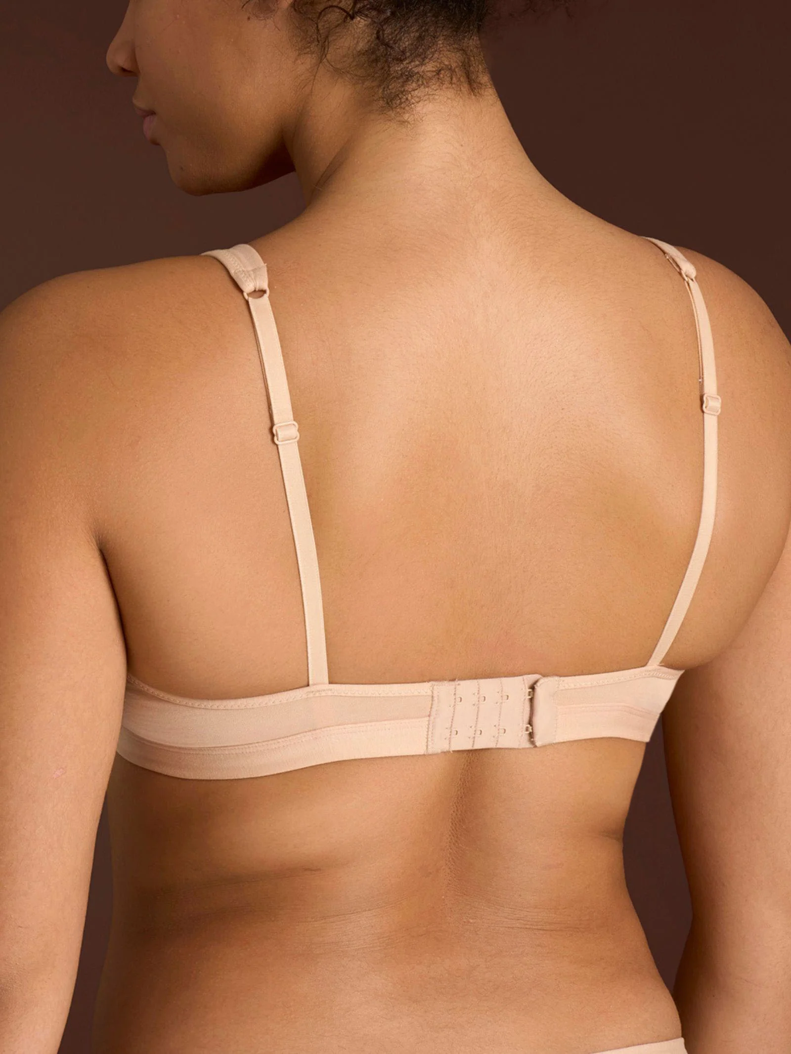 beYOUtiful YouUp - Reggiseno a vela in cotone elasticizzato - Smoke Gray - Image 2