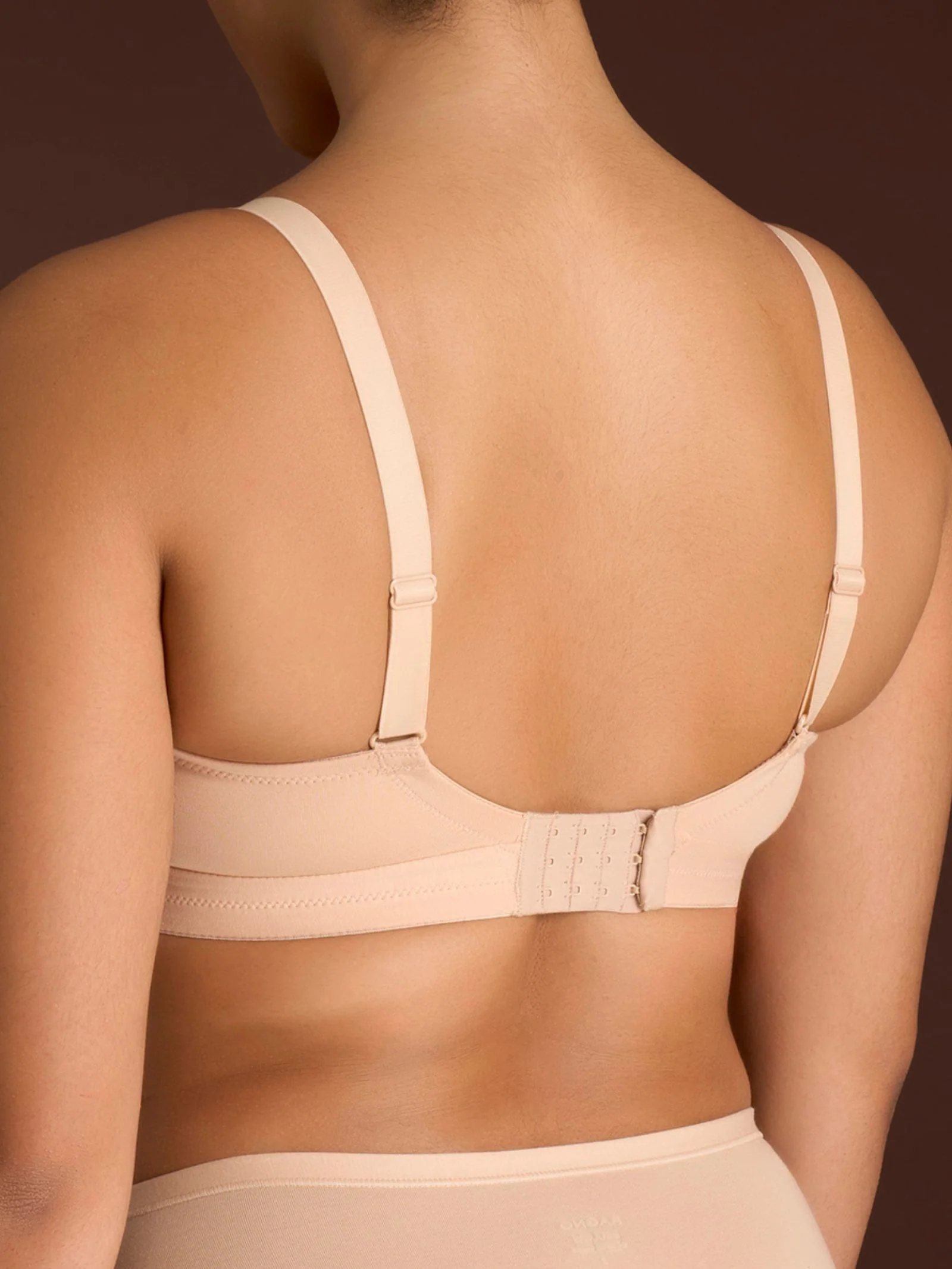 beYOUtiful YouUp - Reggiseno BC a pieno supporto in cotone elasticizzato - Smoke Gray - Image 2