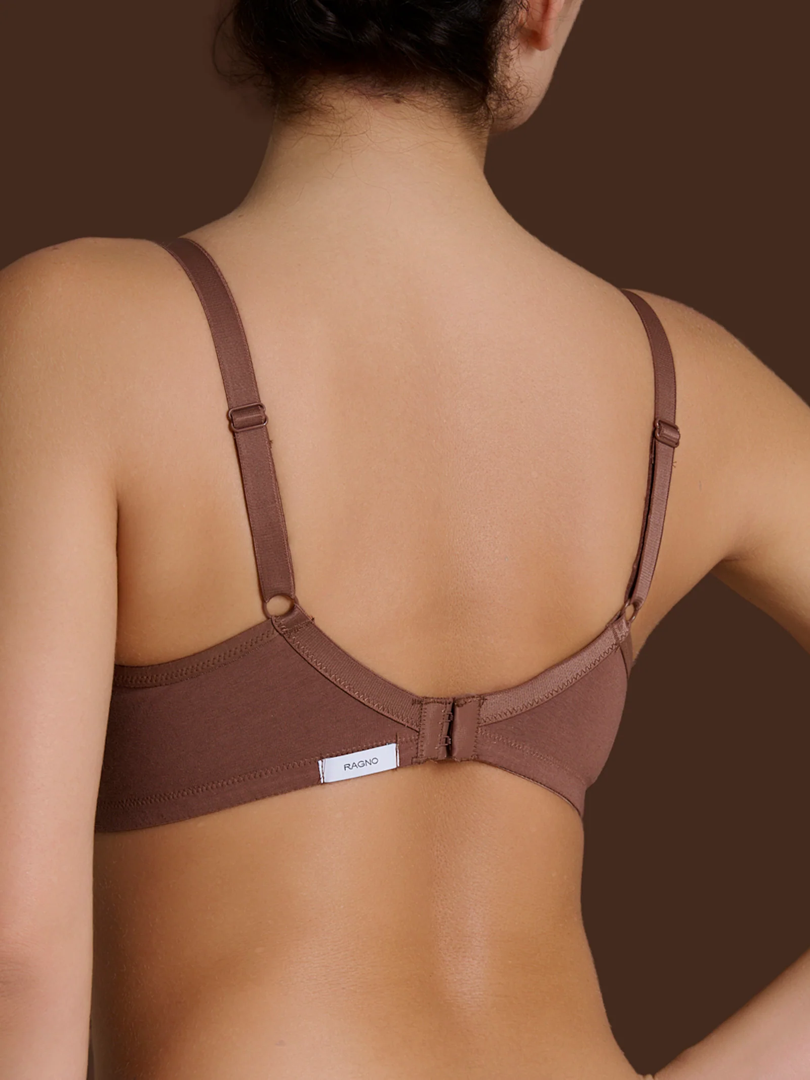 beYOUtiful YouUp - Reggiseno con ferretto in cotone elasticizzato  - Acorn - Image 2