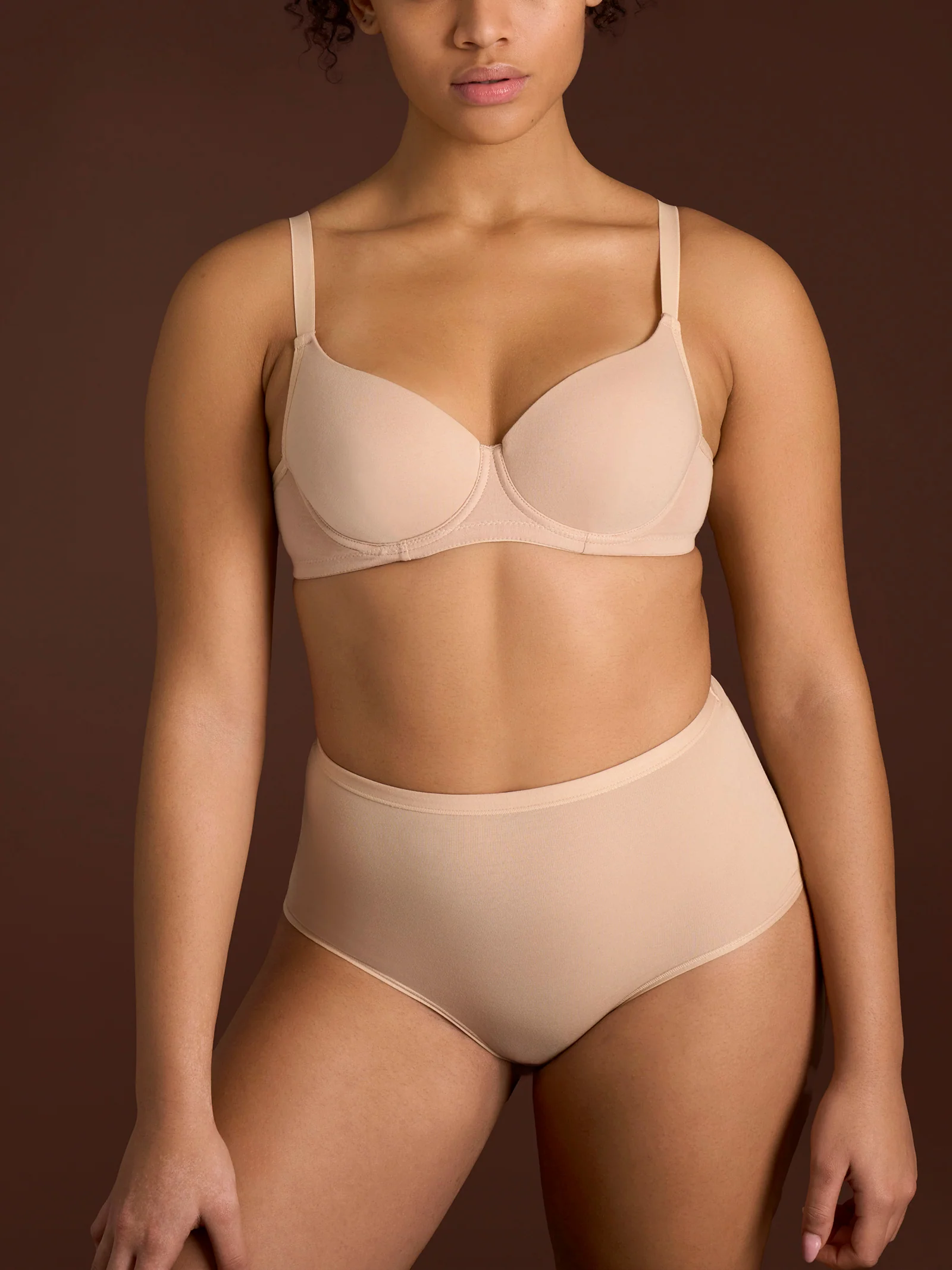beYOUtiful YouUp - Reggiseno con ferretto in cotone elasticizzato  - Smoke Gray - Image 3