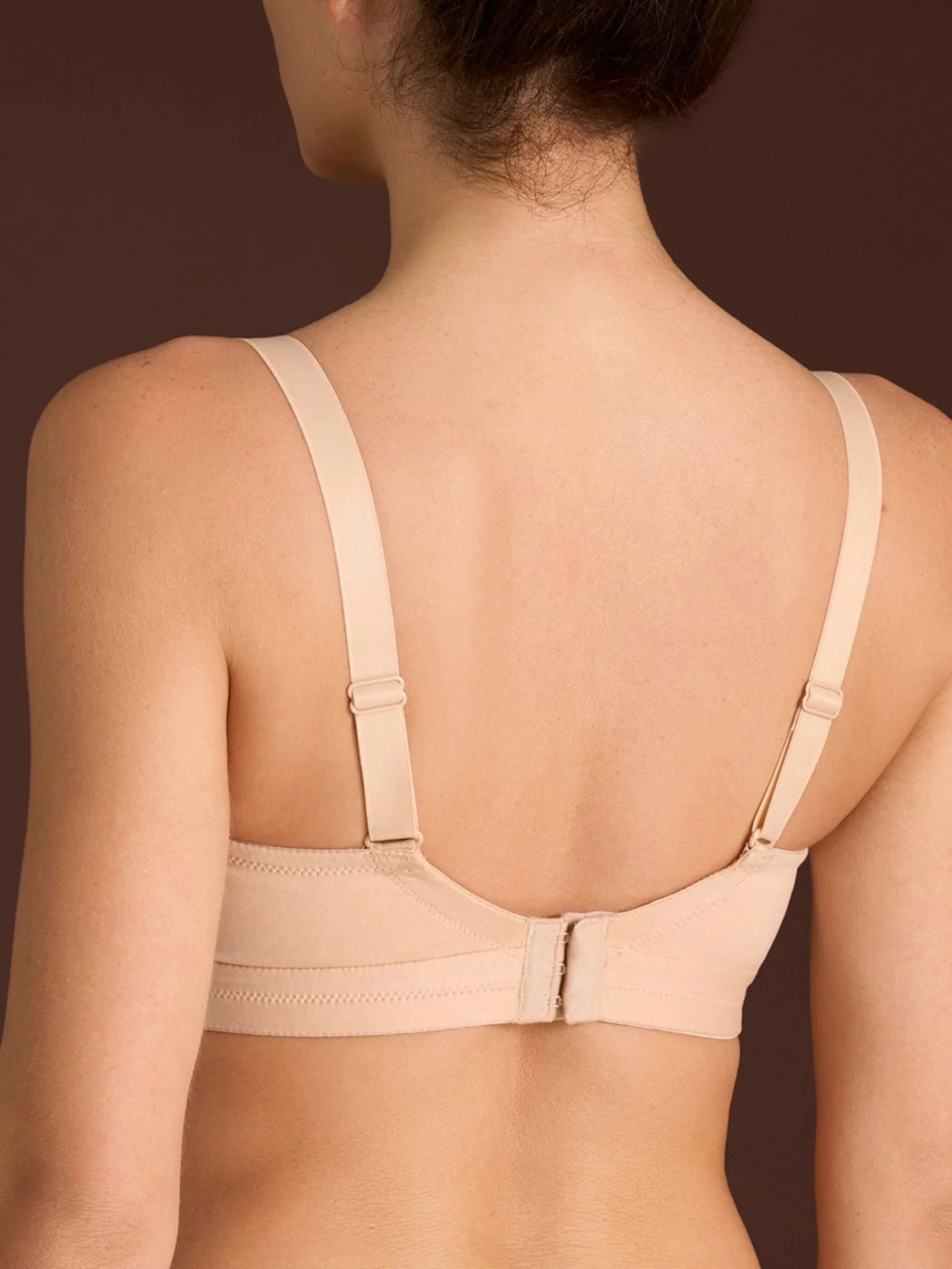 beYOUtiful YouUp - Reggiseno DE a pieno supporto in cotone elasticizzato  - Smoke Gray - Image 2