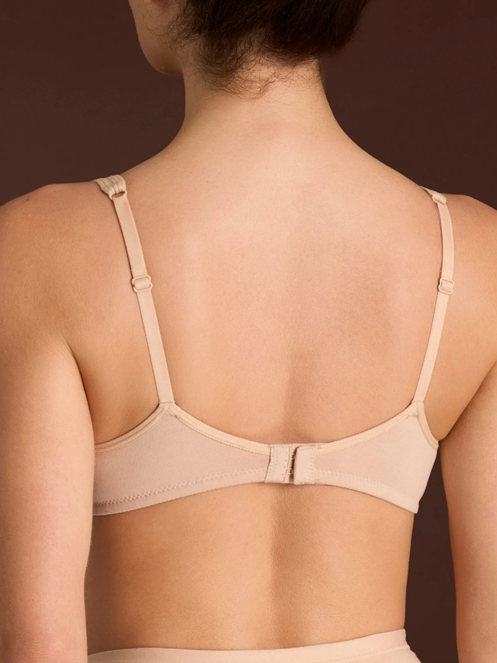 beYOUtiful YouUp - Reggiseno senza ferretto in cotone elasticizzato - Smoke Gray - Image 2