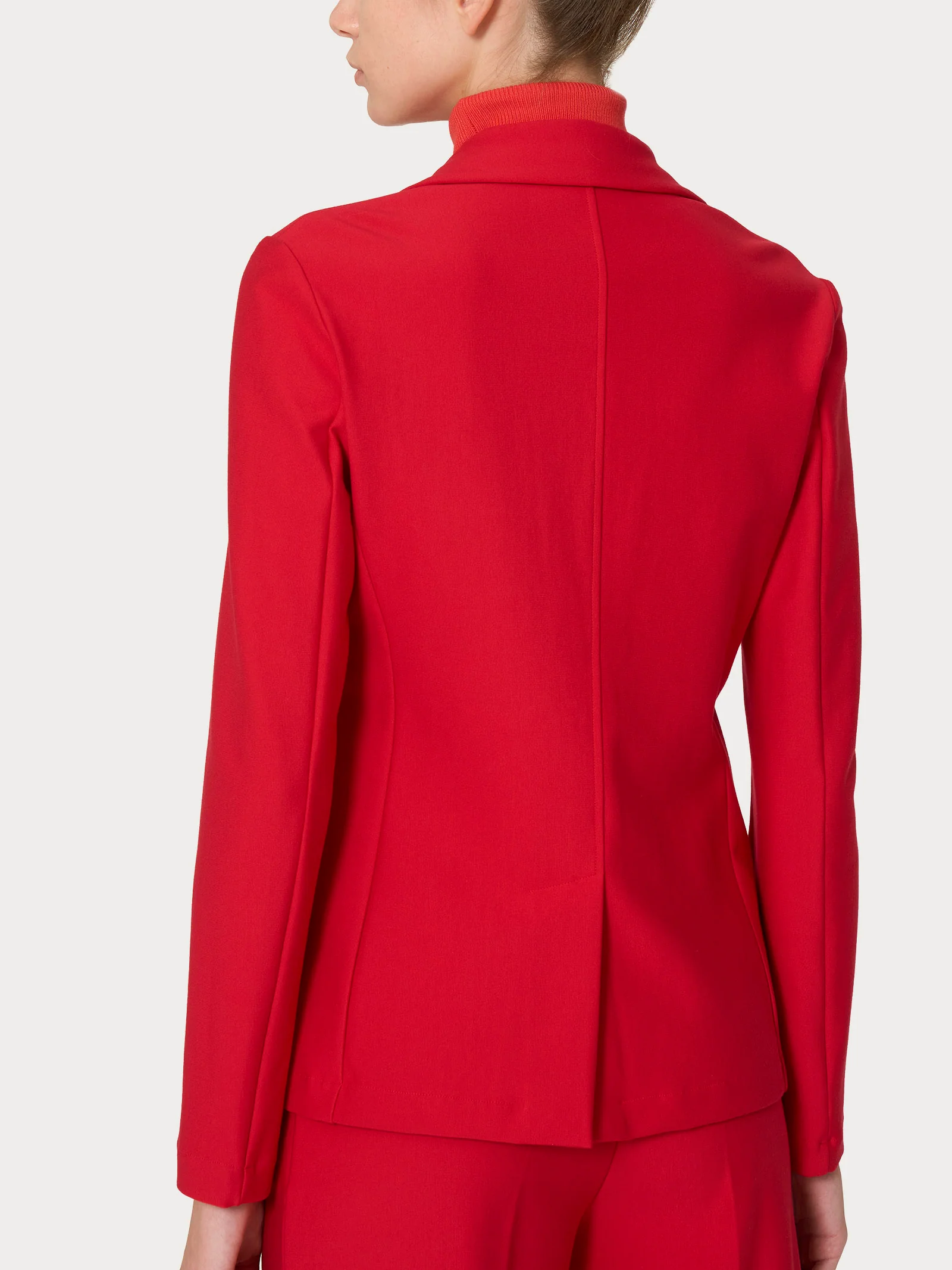 Blazer con due bottoni in Compact - Salsa - Image 2