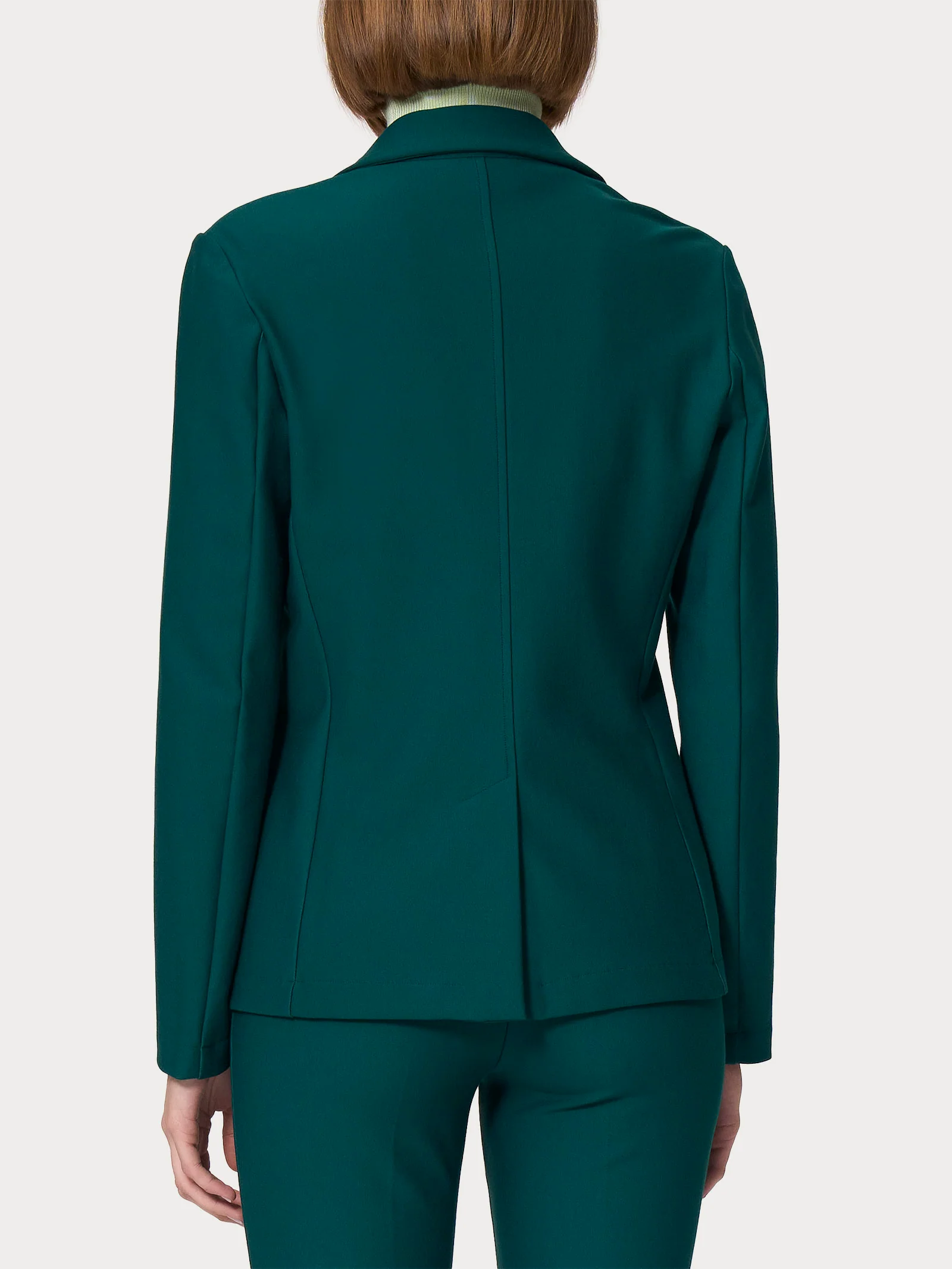 Blazer con due bottoni in Compact - Rain Forest - Image 2
