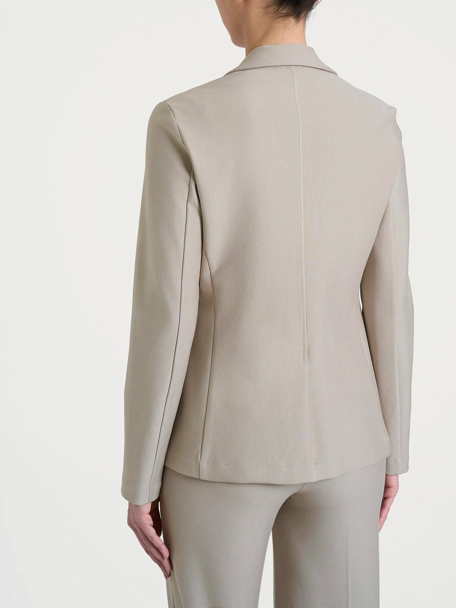 Blazer con due bottoni in Compact - String - Image 2