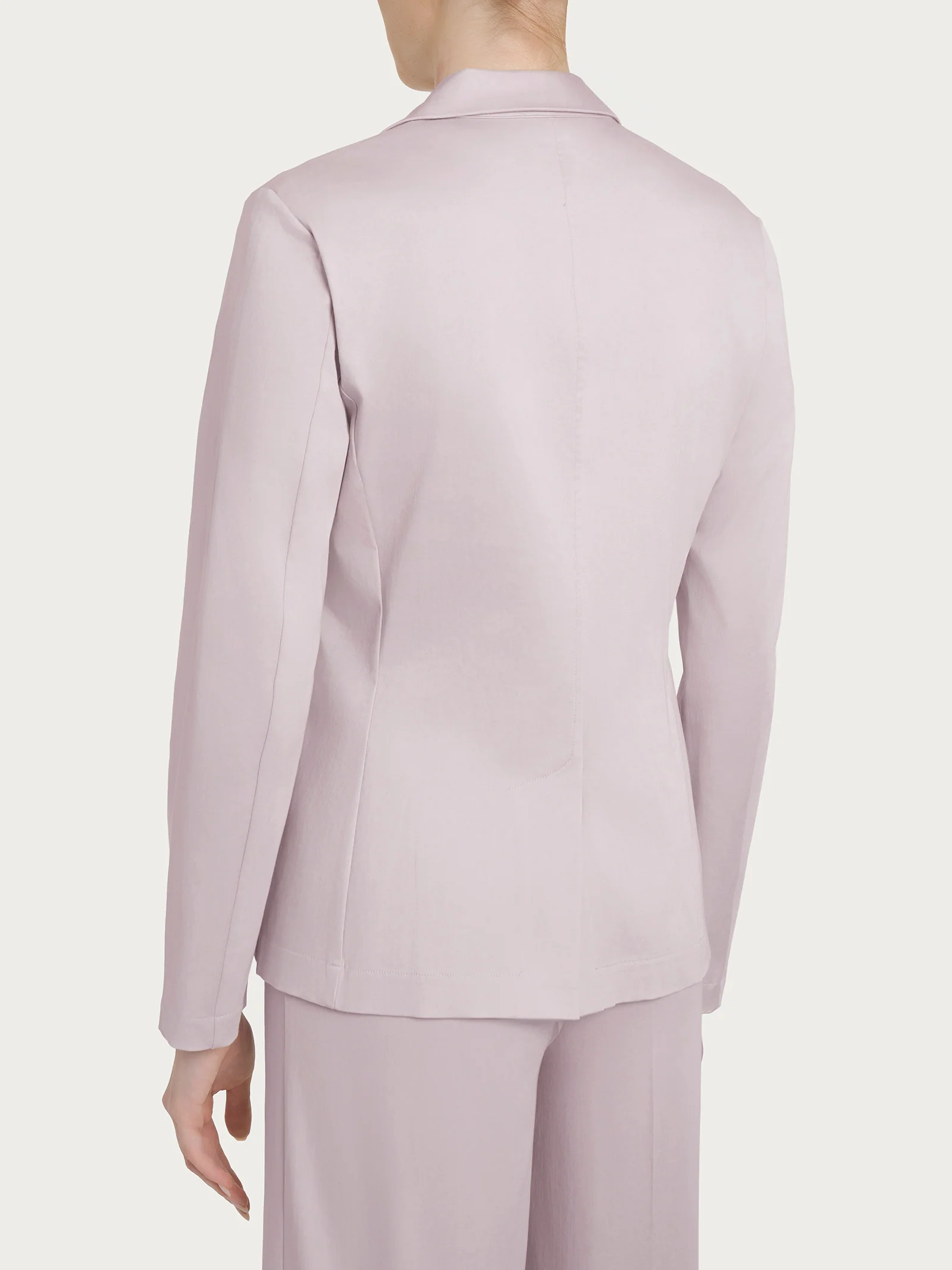 Blazer con due bottoni in Satin Power - Sphinx - Image 2