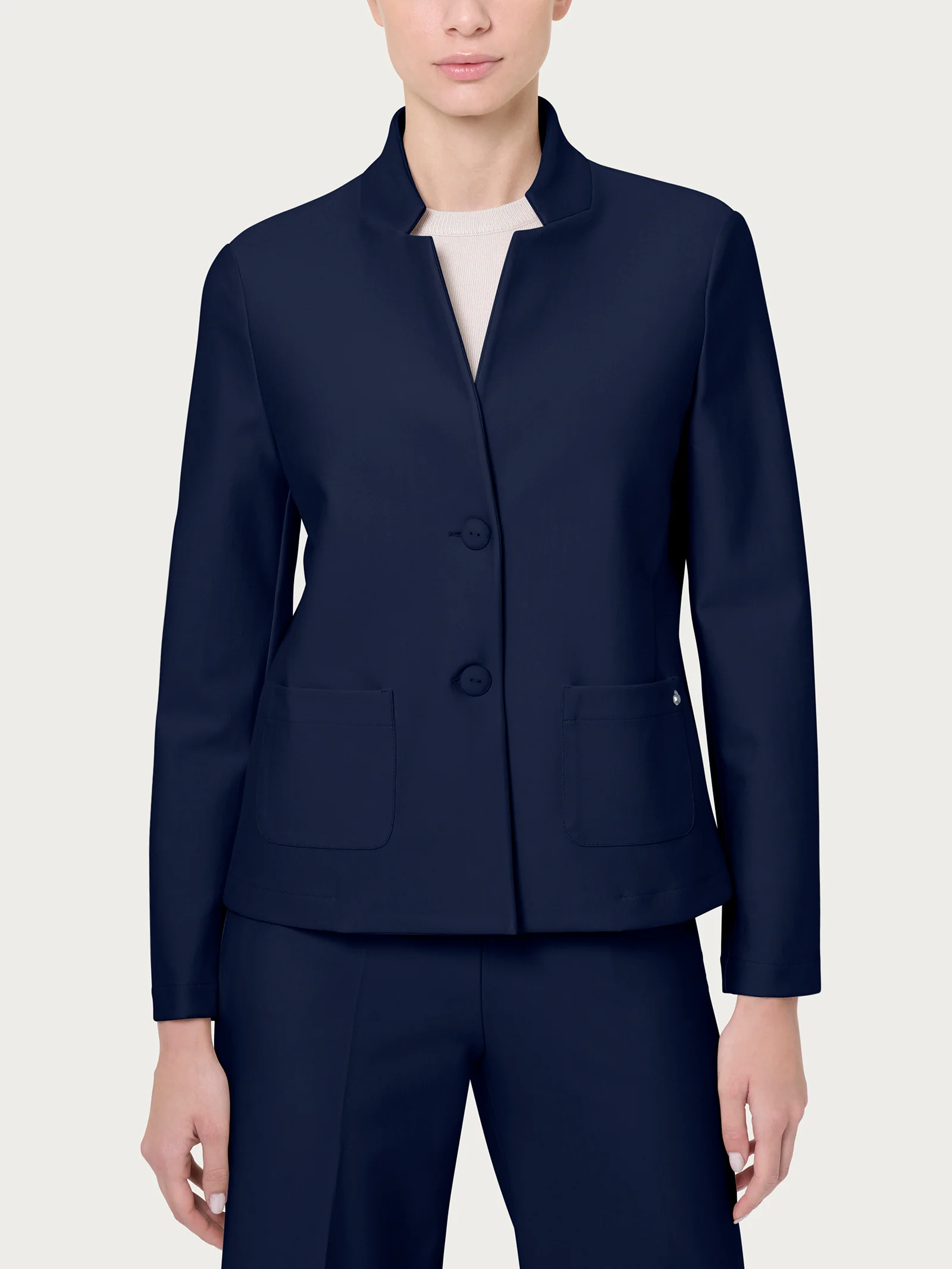 Blazer corto in Compact - Persia