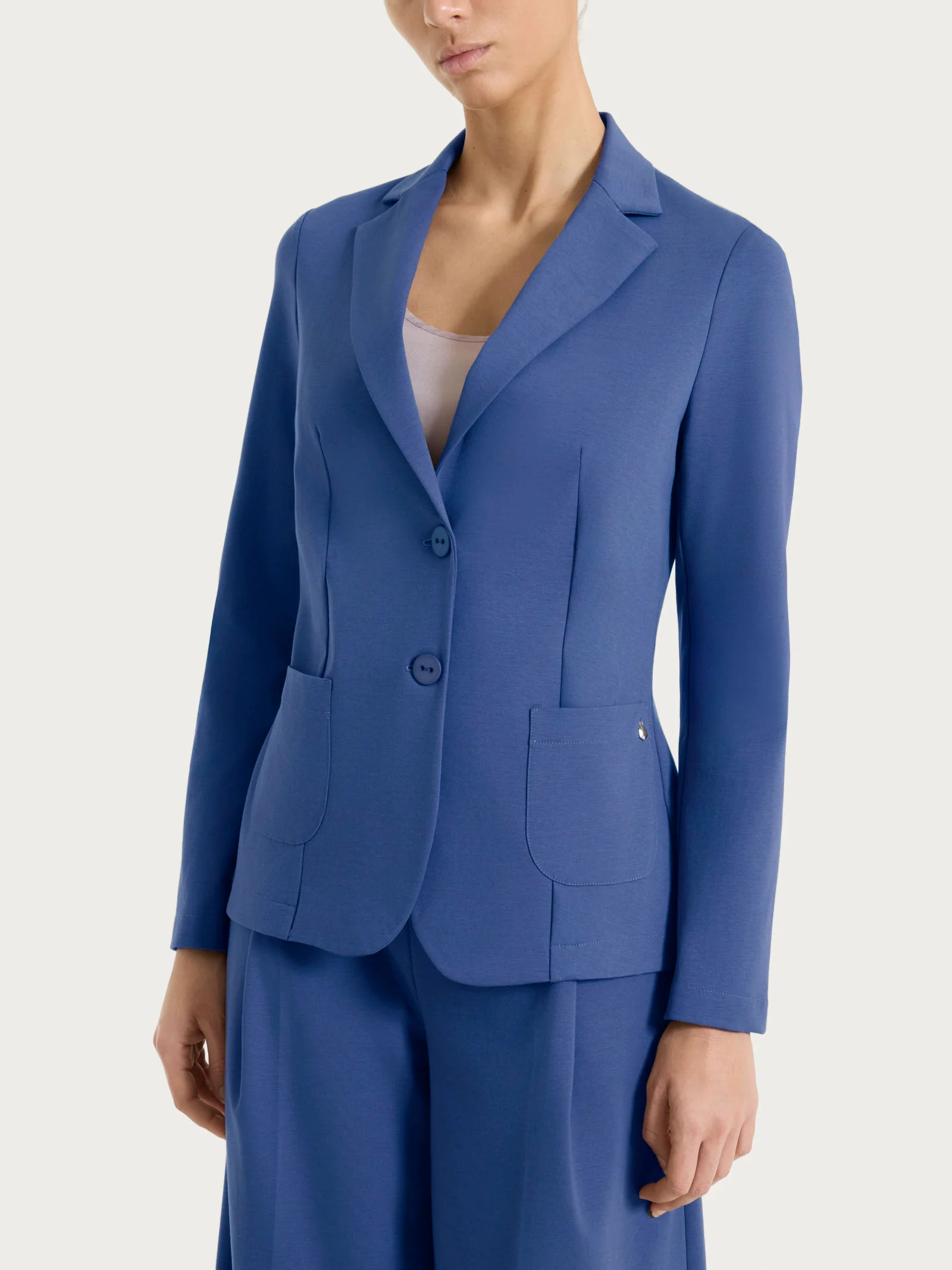 Blazer due bottoni in Compact Light - Oceana