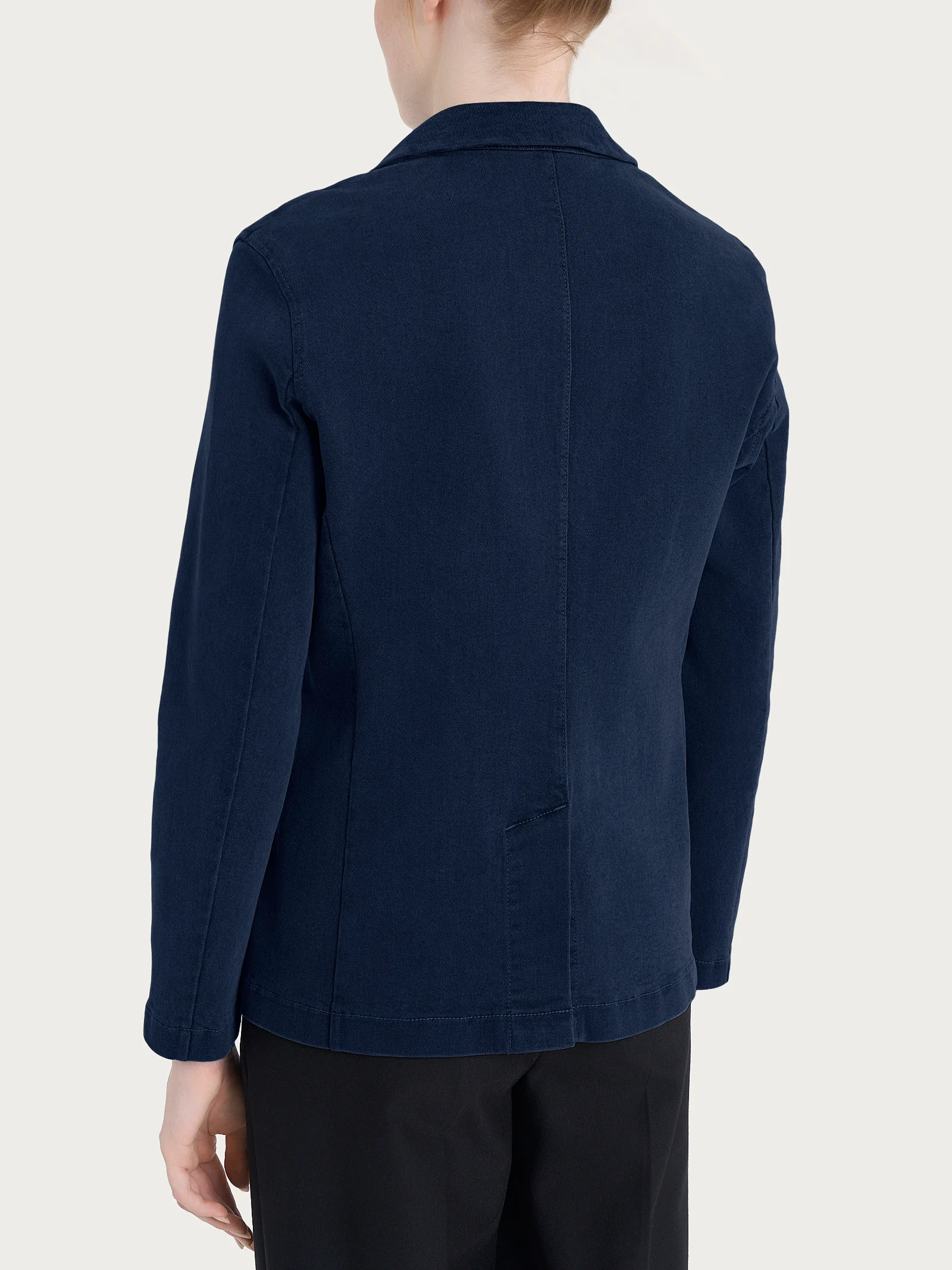 Blazer due bottoni in Super Denim - Persia - Image 2