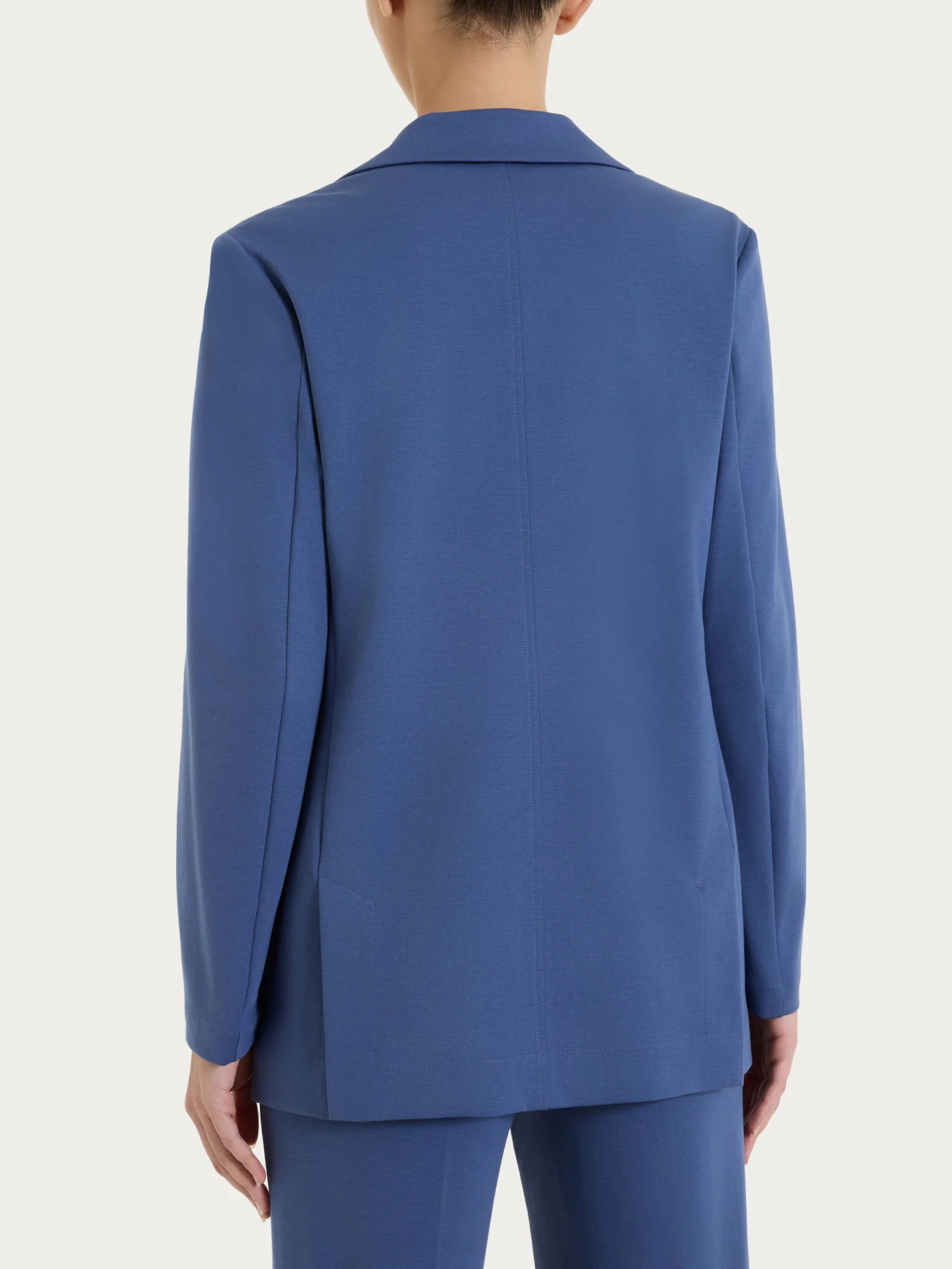 Blazer monopetto in Compact Light - Oceana - Image 2