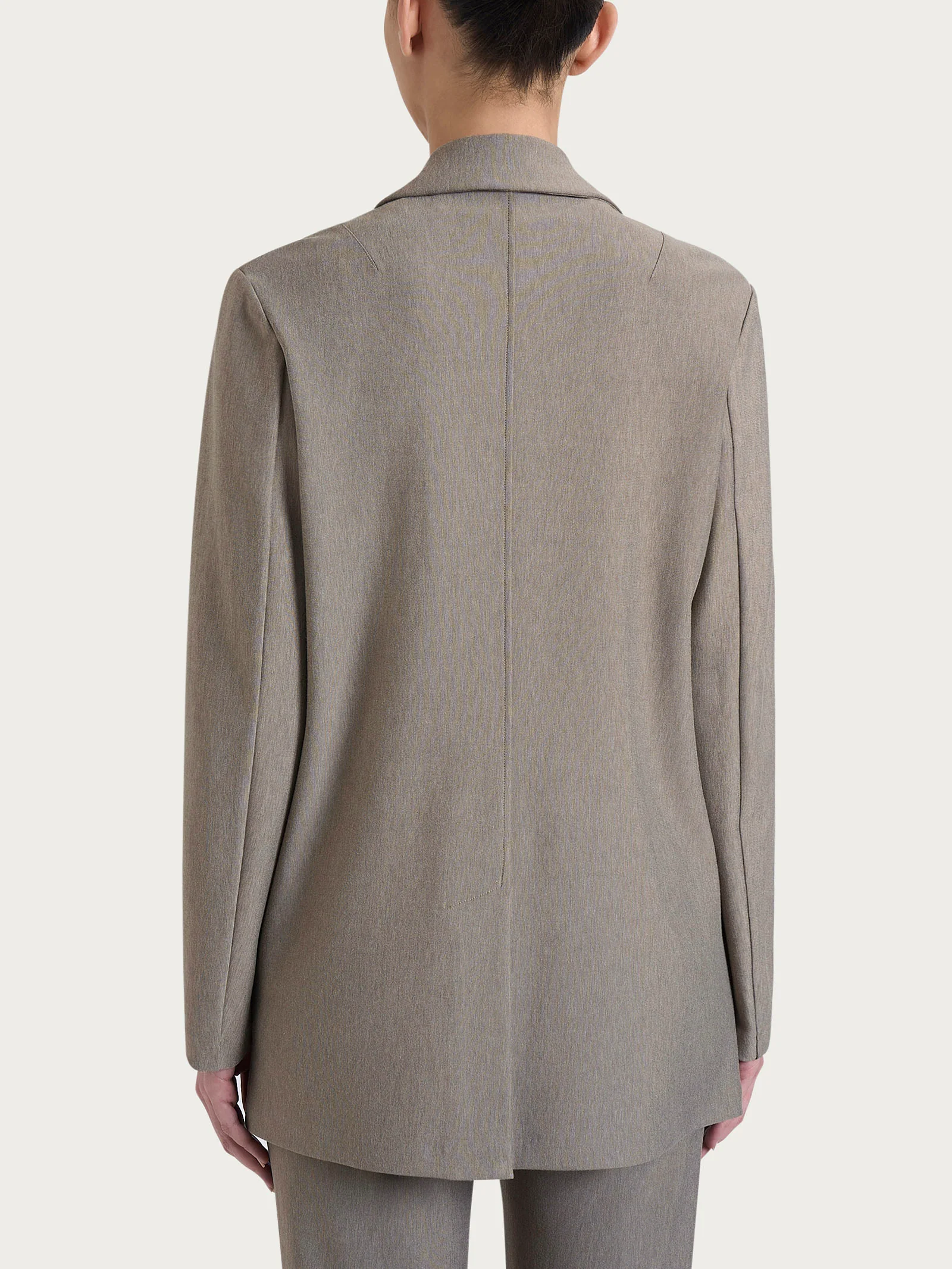 Blazer over con rever a lancia in Compact - Glace' Mel. - Image 2