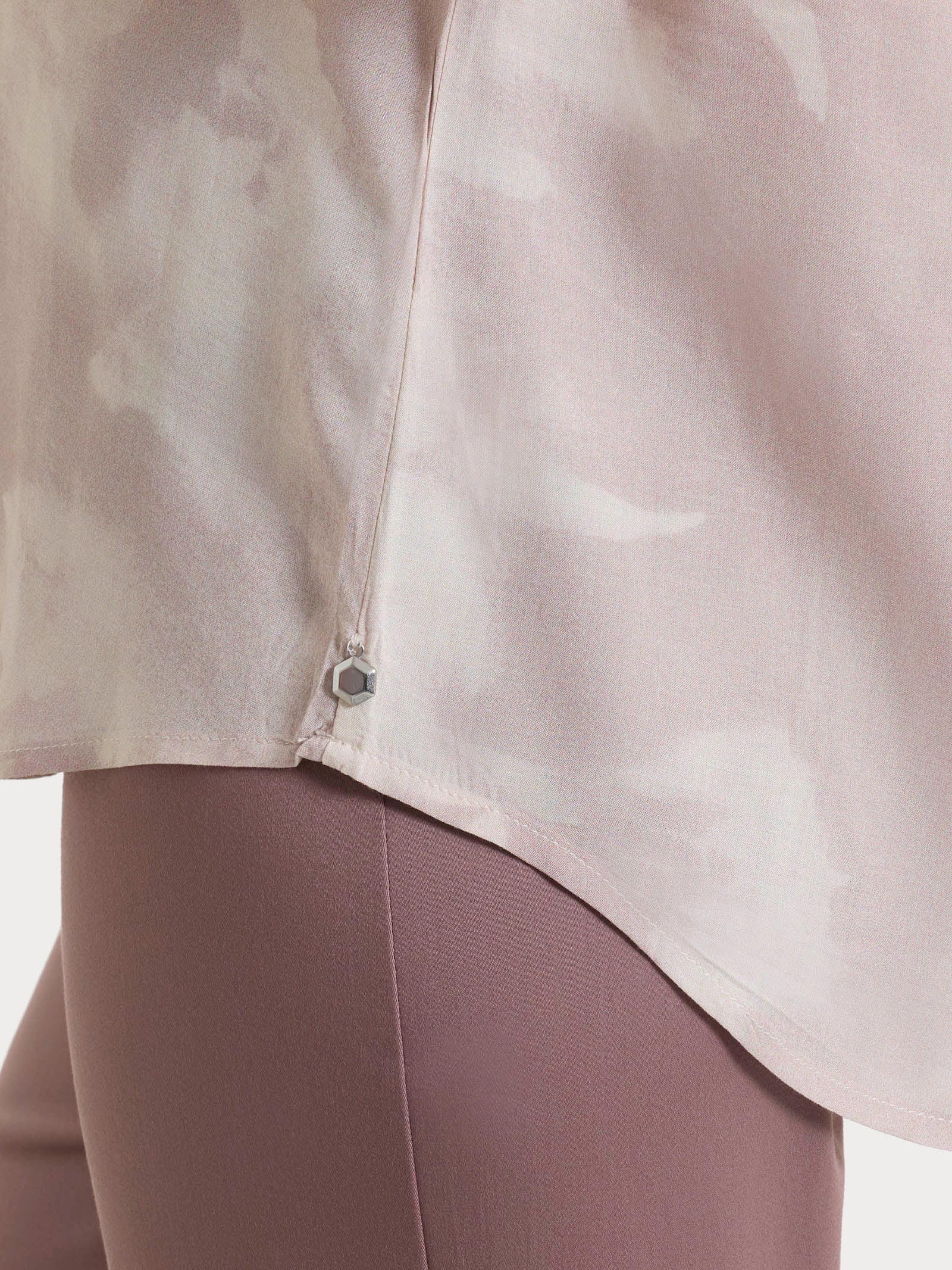 Blusa con manica 3/4 e fantasia in EcoSeta - Fant.Champignon - Image 6