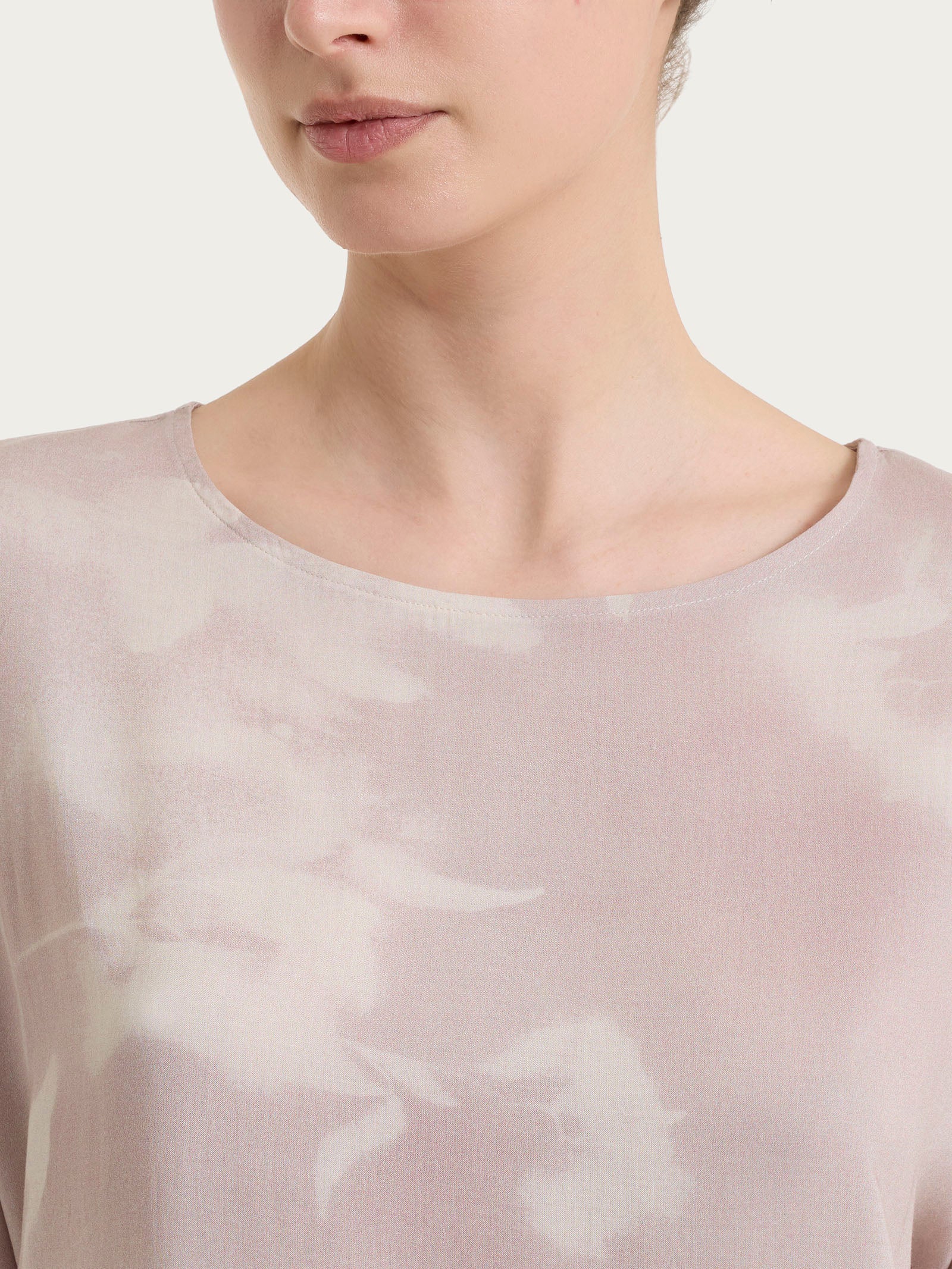 Blusa con manica 3/4 e fantasia in EcoSeta - Fant.Champignon - Image 7
