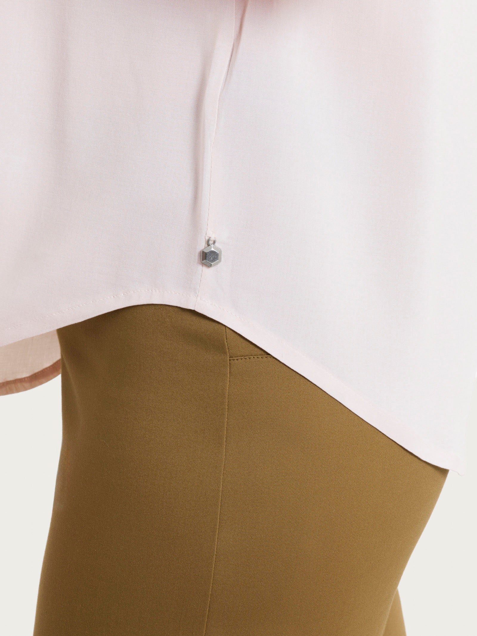 Blusa con manica a kimono in Voile Stretch - Hushed Violet - Image 3