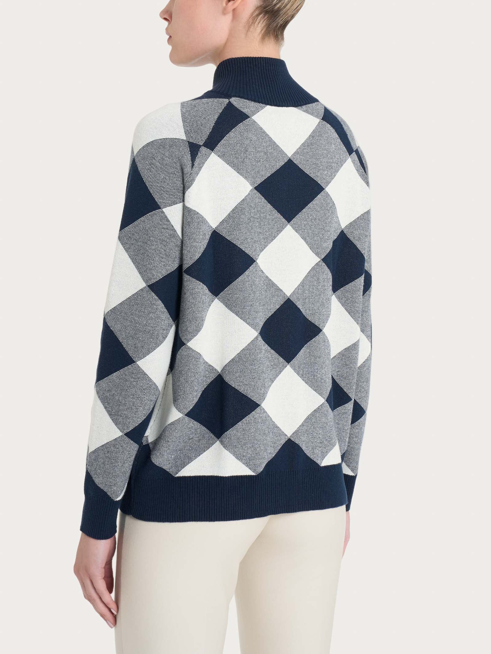 Bomberino in filato Winter Cotton - Fant.Bleu - Image 2