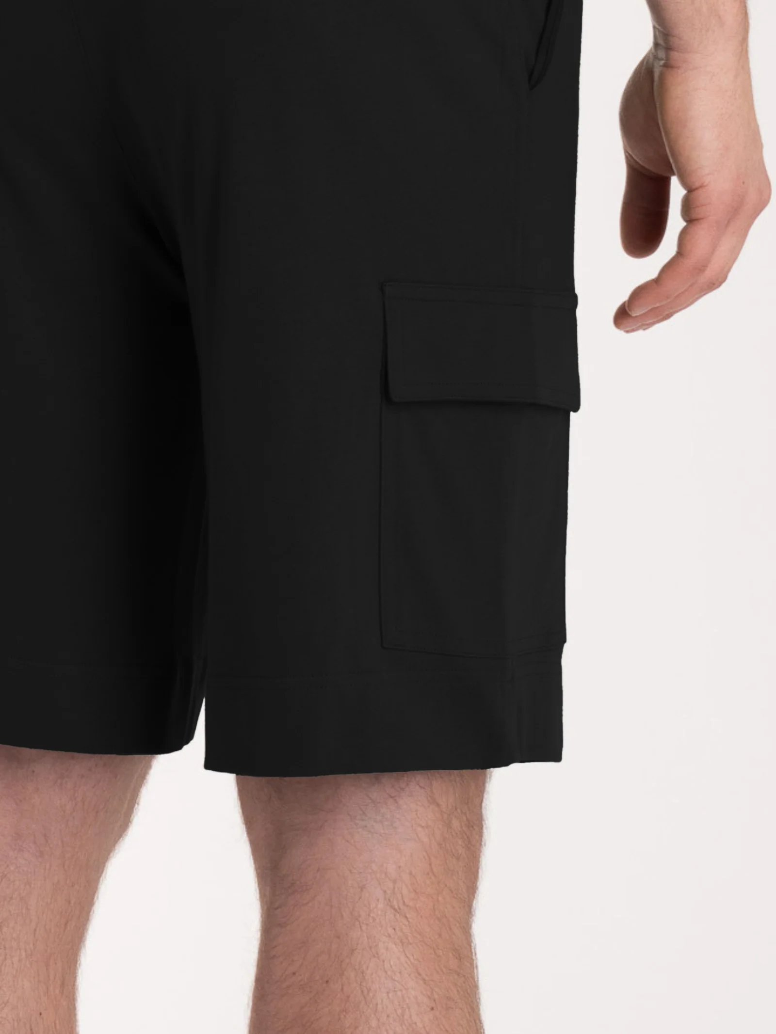 Calzoncino in Jersey di Cotone - Nero - Image 3