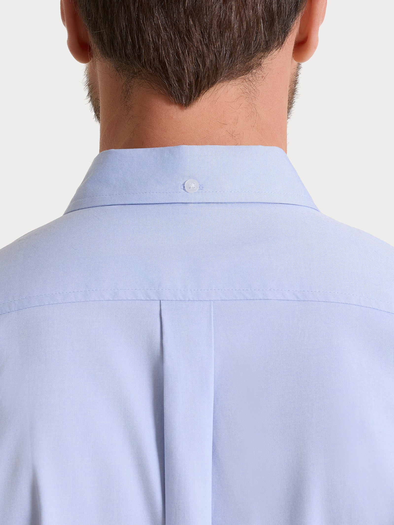 Camicia button down in Oxford Double Twisted - Brunnera Blue - Image 4