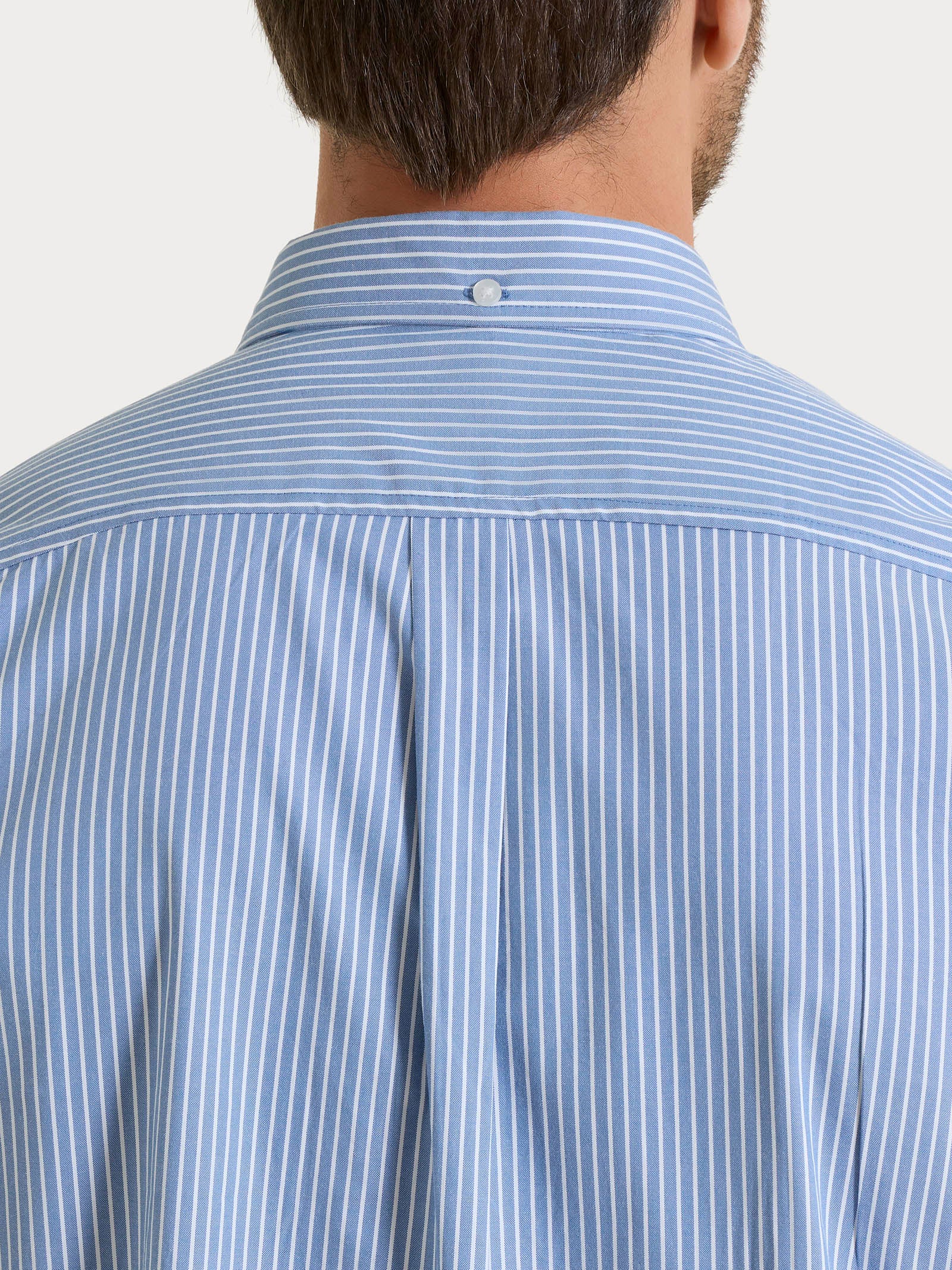 Camicia button down in Oxford Double Twisted - Fant. Rain Washed - Image 3