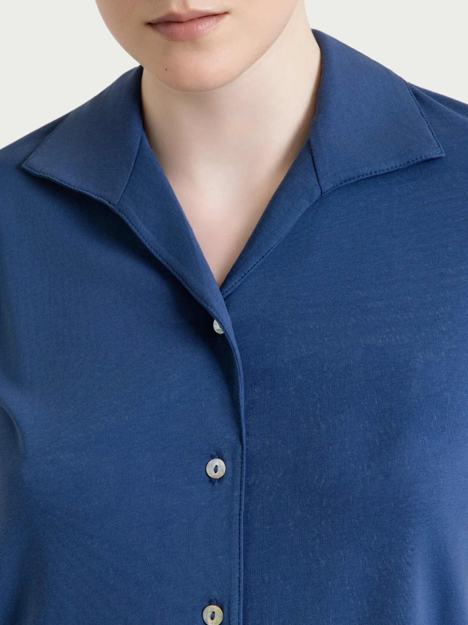 Camicia con manica 3/4 in Ultralight - Oceana - Image 3