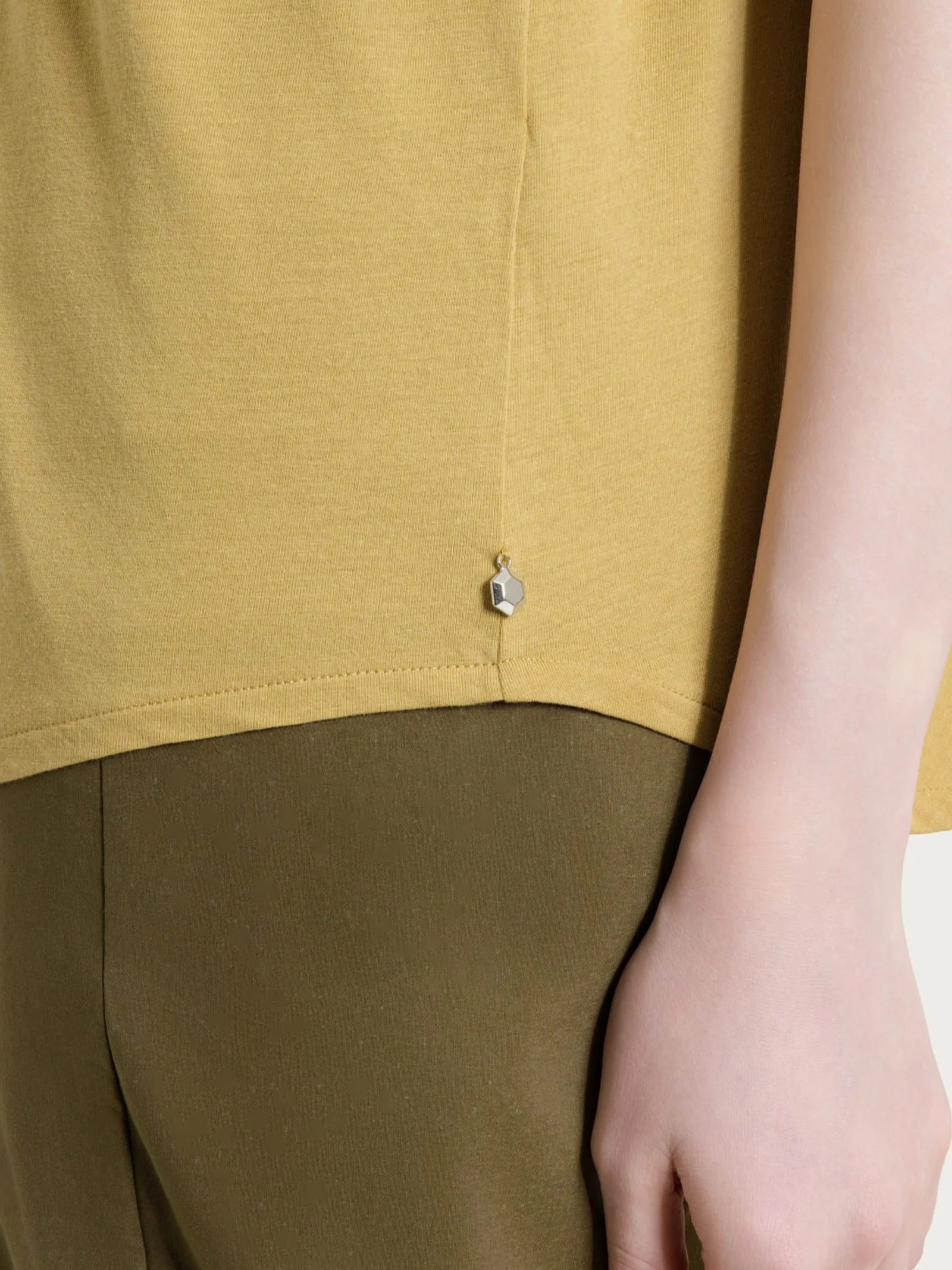 Camicia con manica 3/4 in Ultralight - Khaki - Image 4
