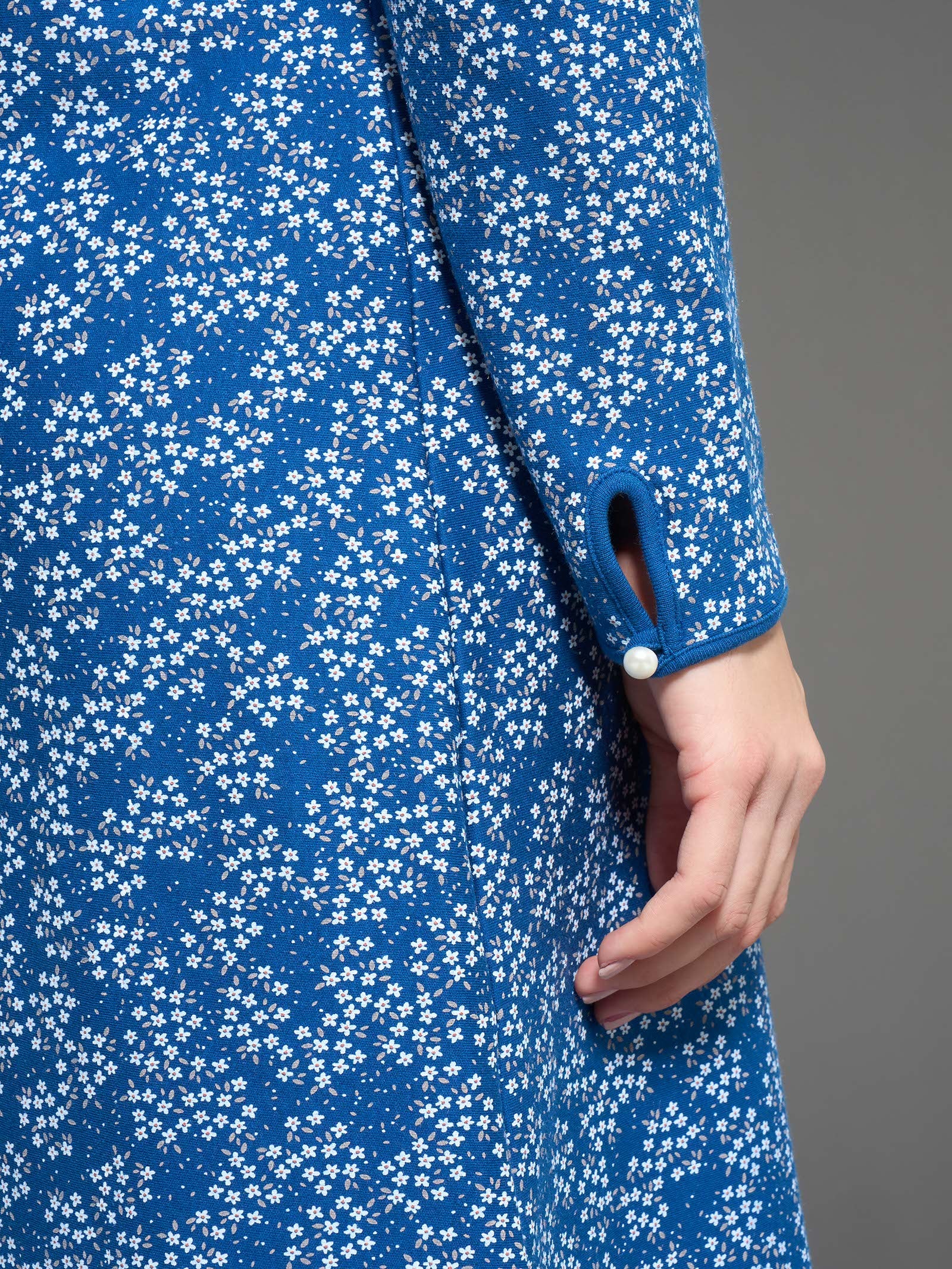 Camicia da notte a serafino in interlock di cotone - Fant. Set Sail - Image 3