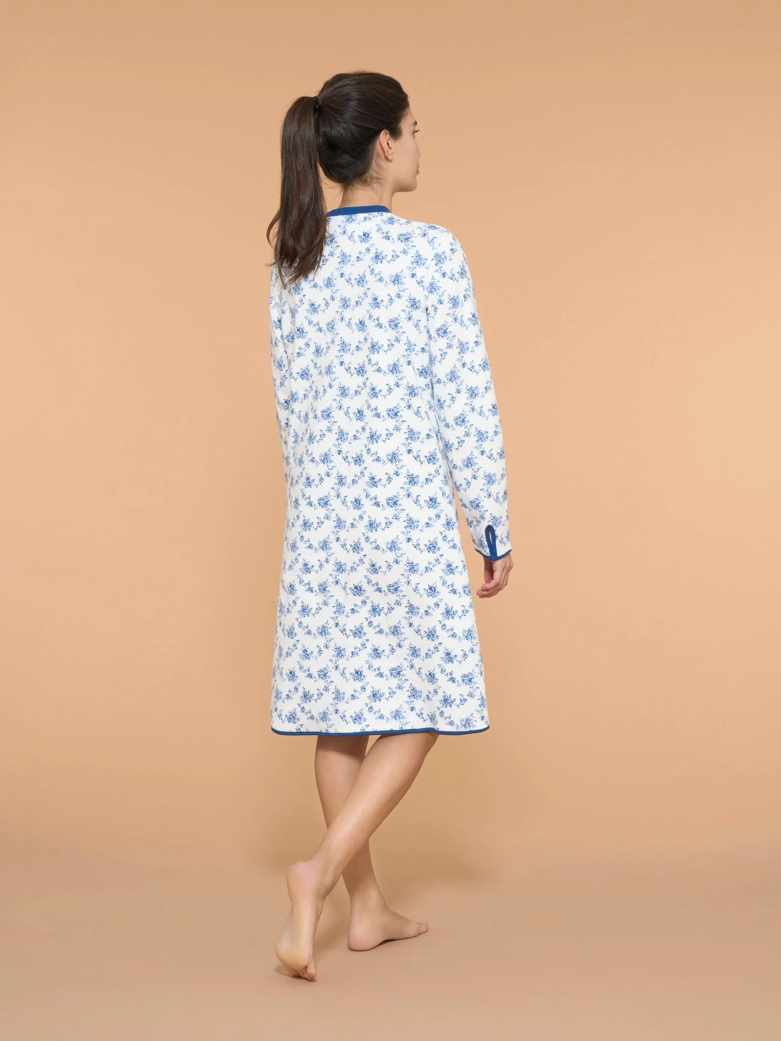 Camicia da notte in interlock di cotone - Fant. Set Sail - Image 2