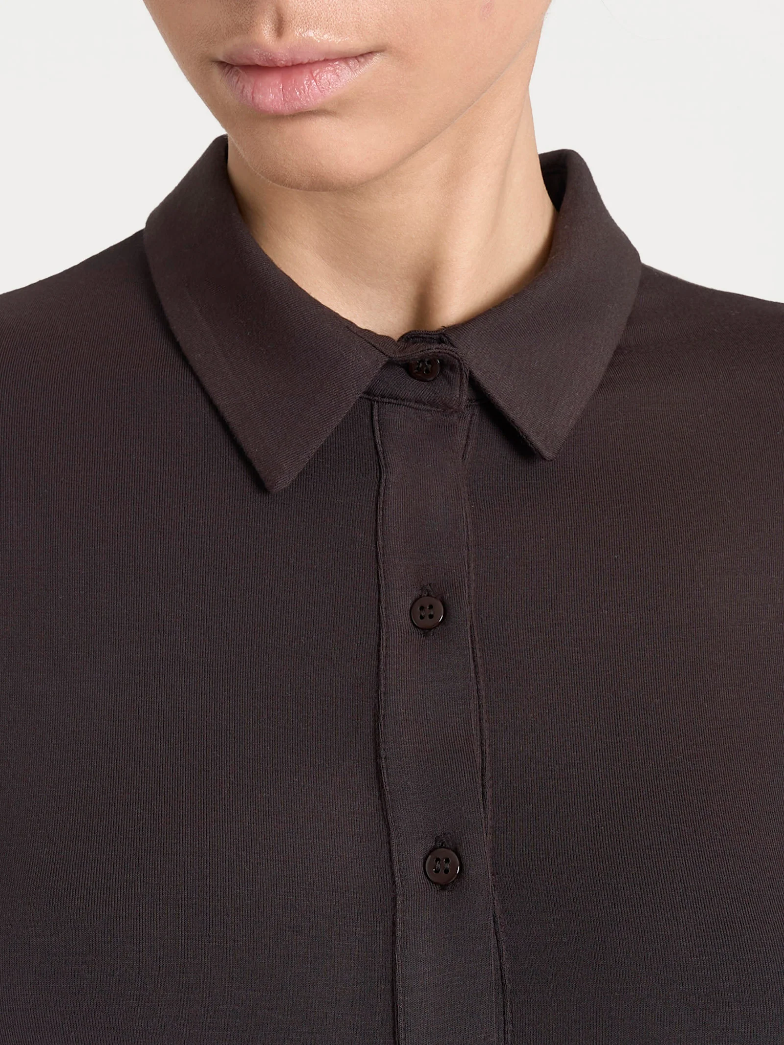 Camicia in Eco Viscosa - Chocolate Torte - Image 3