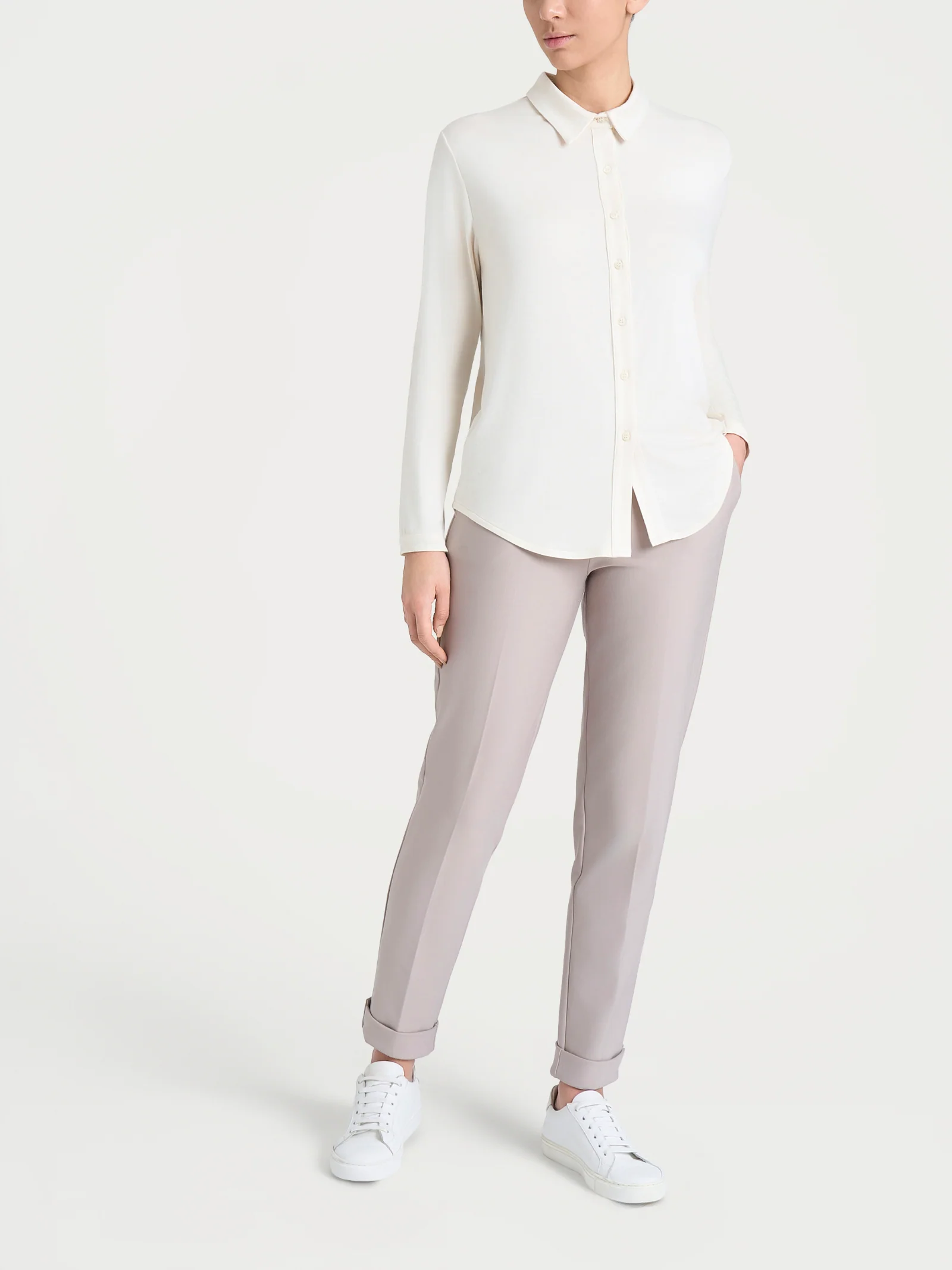 Camicia in Eco Viscosa - Rain Forest - Image 4