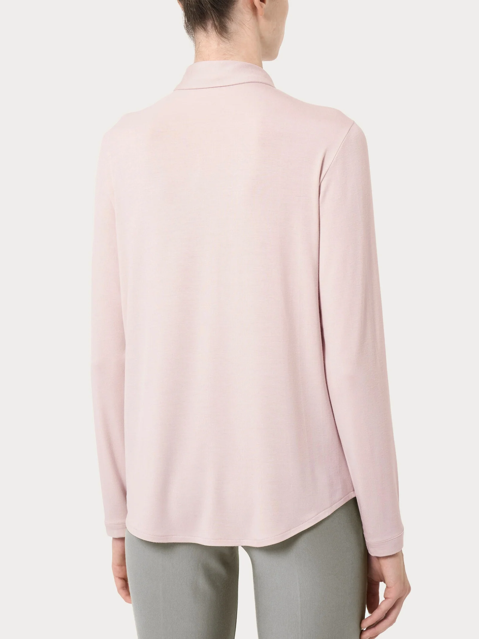 Camicia in Eco Viscosa - Cameo Rose - Image 2