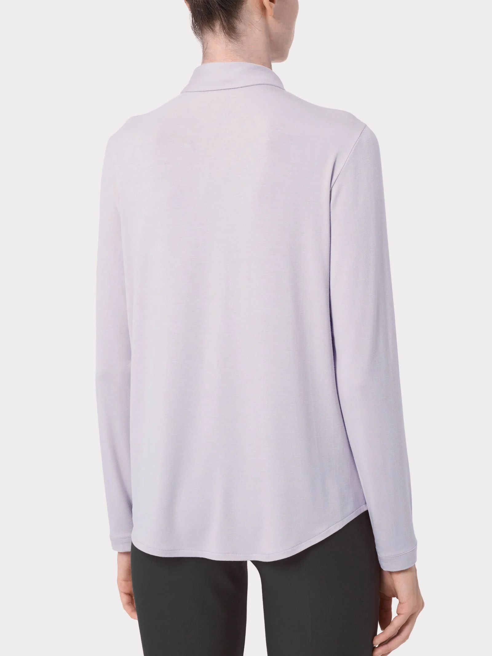 Camicia in Eco Viscosa - Thistle - Image 2
