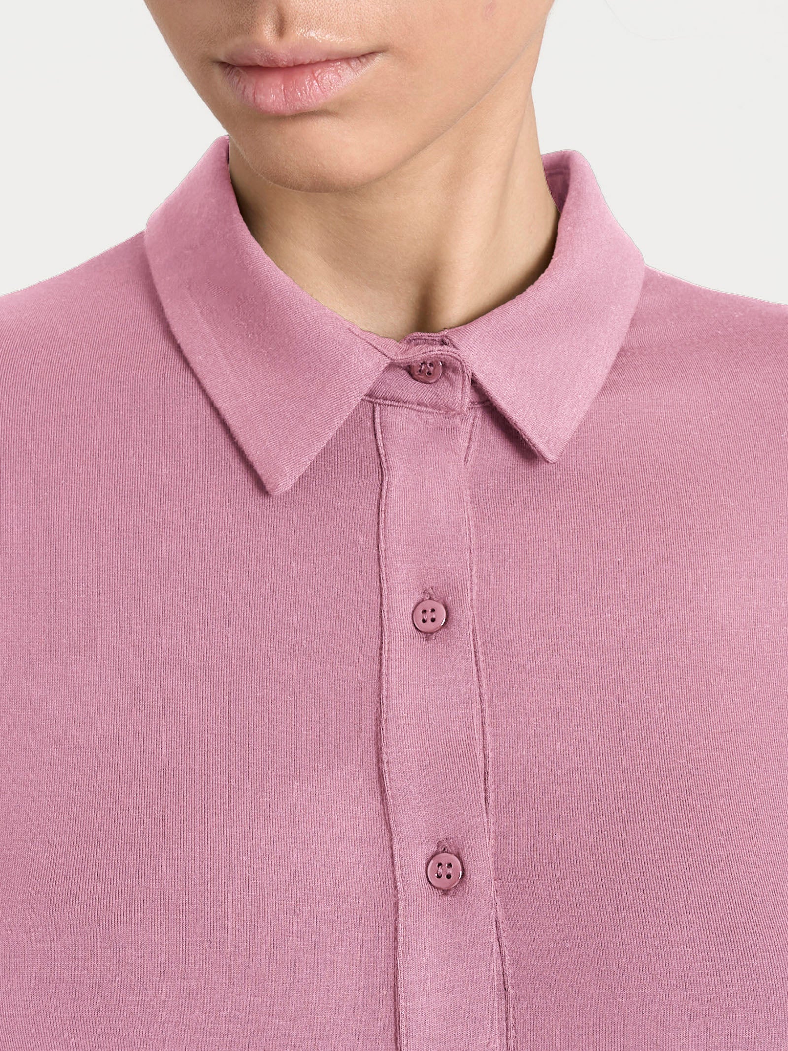 Camicia in Eco Viscosa - Lilas - Image 3