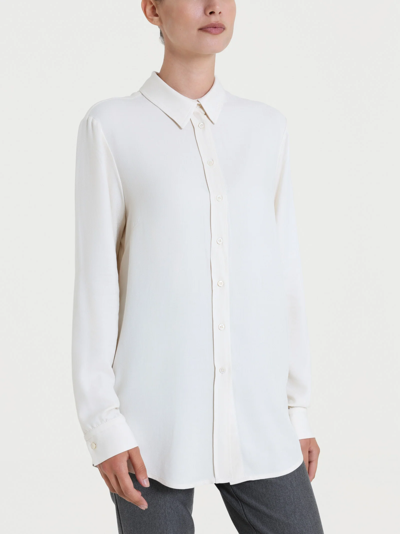 Camicia in Winter EcoSeta - Avorio