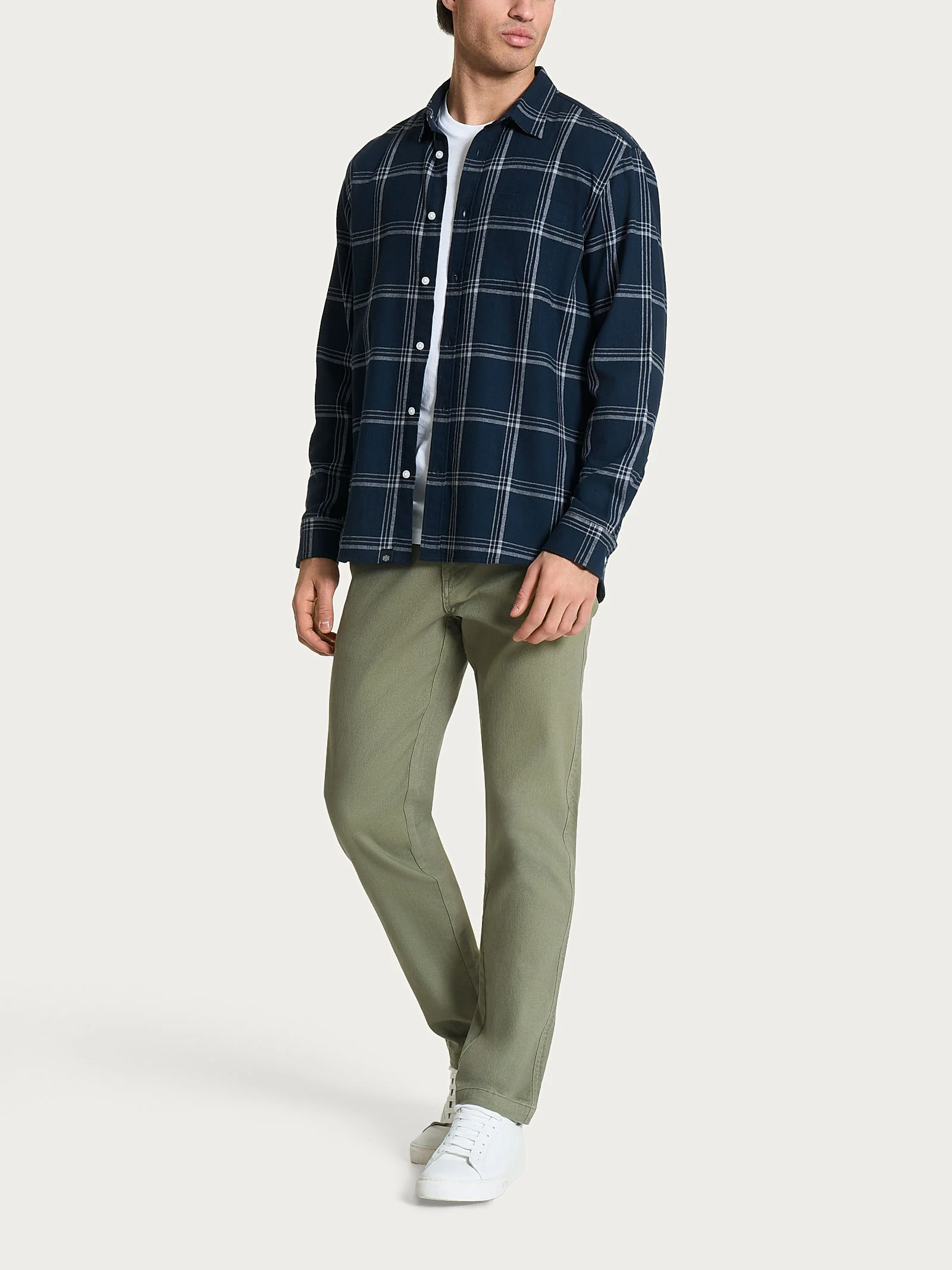 Camicia tartan in Cotton Flannel - Fant. Salute Check - Image 5