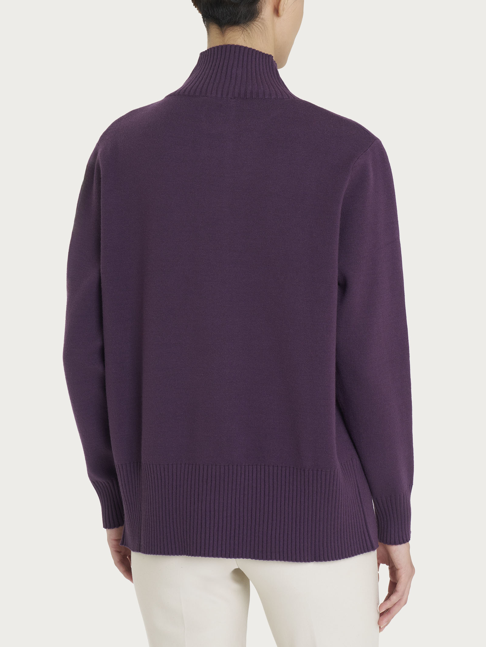 Cardigan aperto con bottoni in super soft - Plum Perfect - Image 2