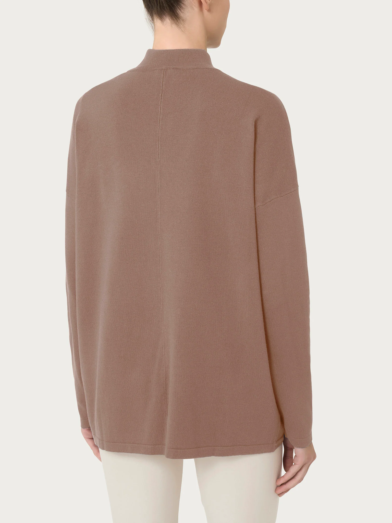 Cardigan aperto Four Seasons - Pine Bark - Image 2