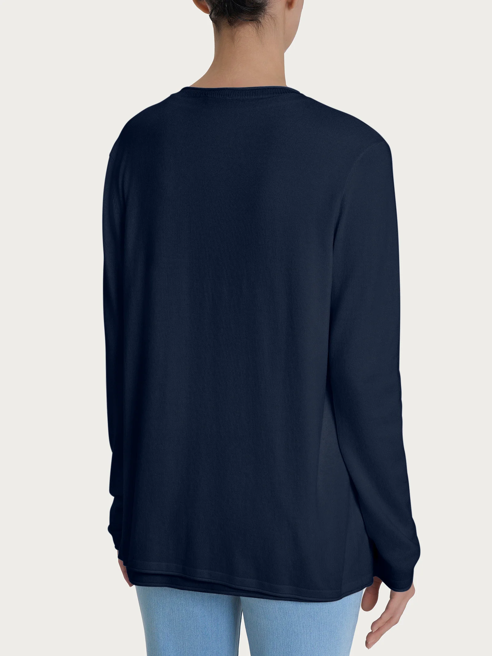 Cardigan aperto in Summertime - Bleu - Image 2
