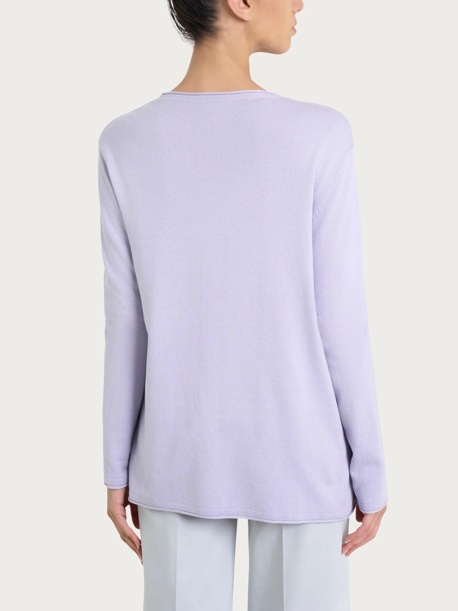 Cardigan aperto in Summertime - Thistle - Image 2
