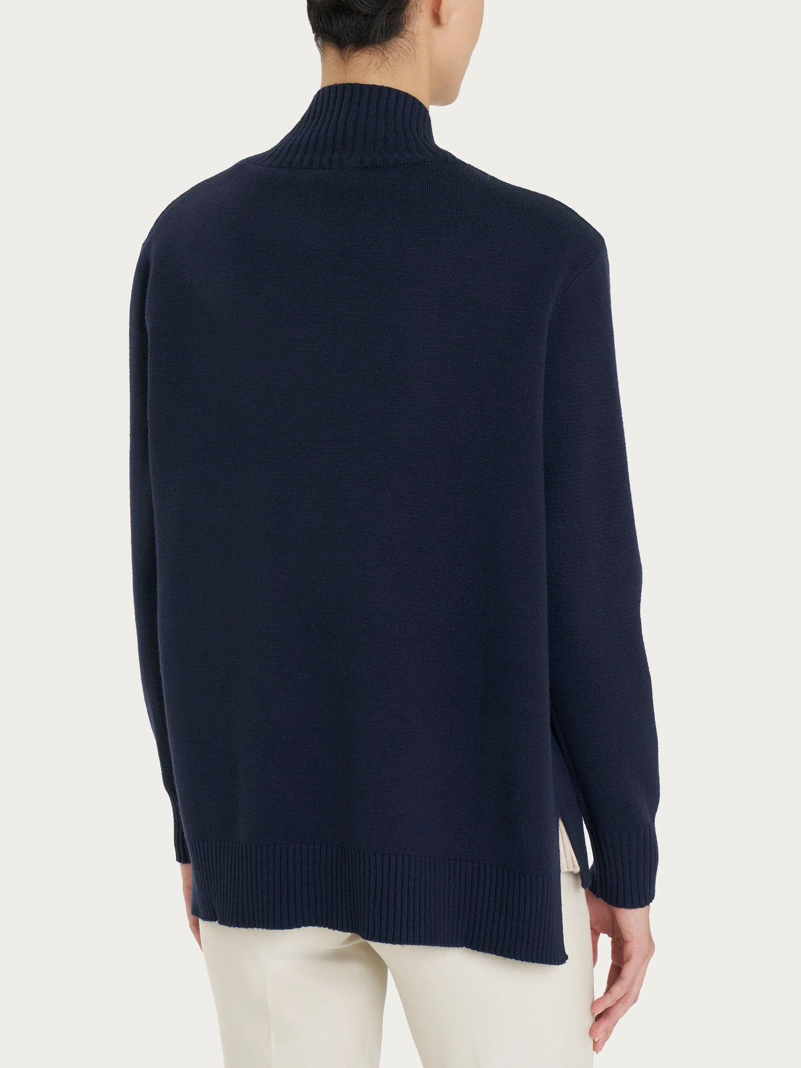 Cardigan aperto in Super Soft  - Bleu - Image 2